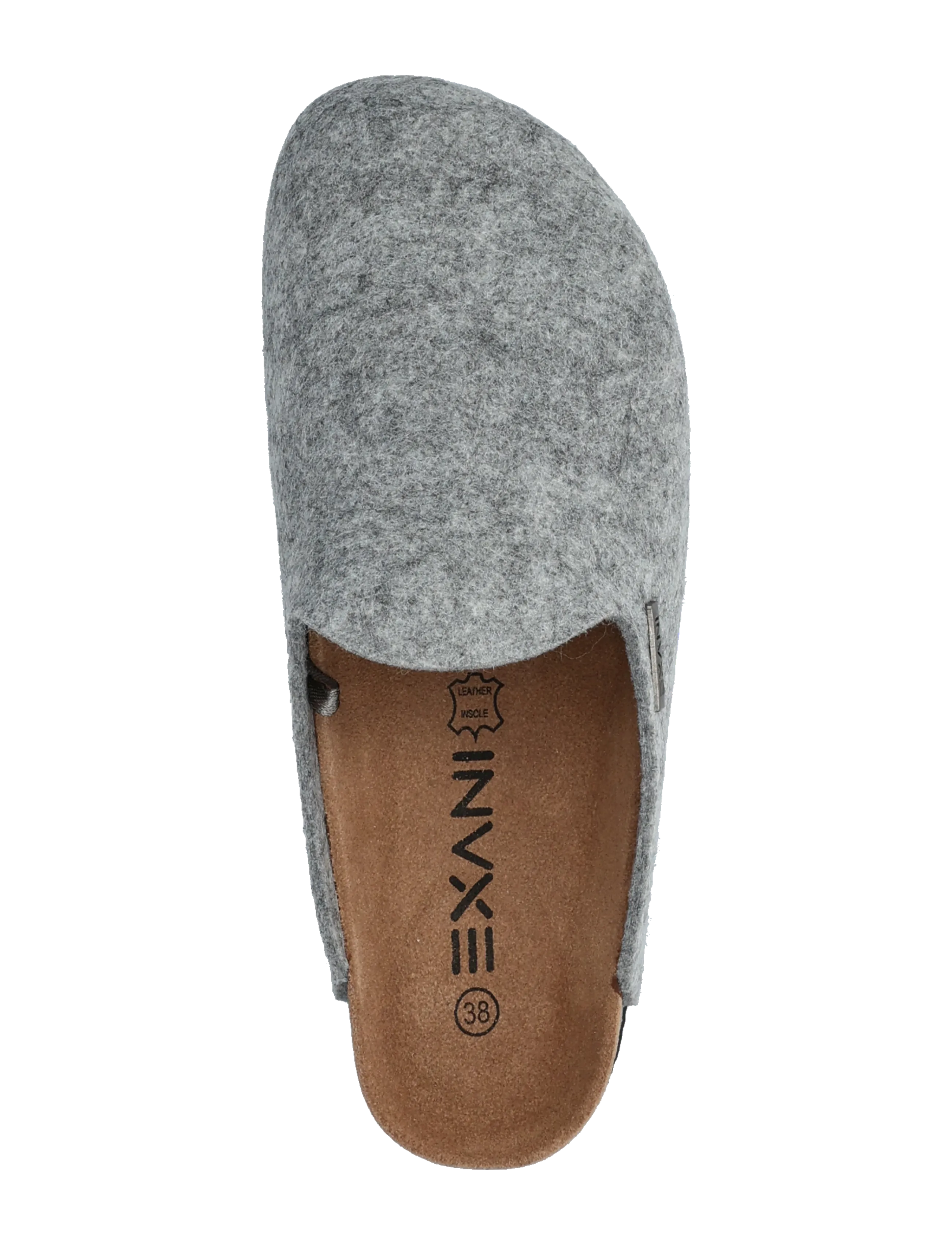 Exani - FELT SLIPPER W - damen - light grey - 3