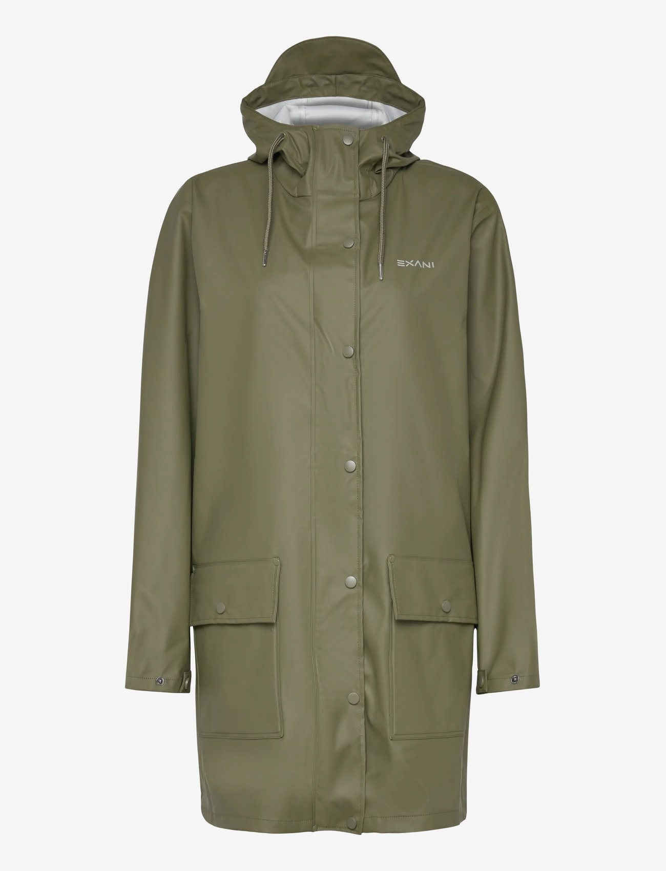 Exani - REGNJACKA W - regenmäntel - green - 0