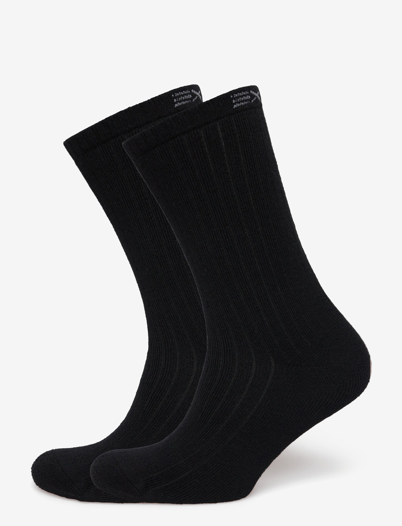 Exani - ULLSTRUMPA 2-PACK M - die niedrigsten preise - black - 0