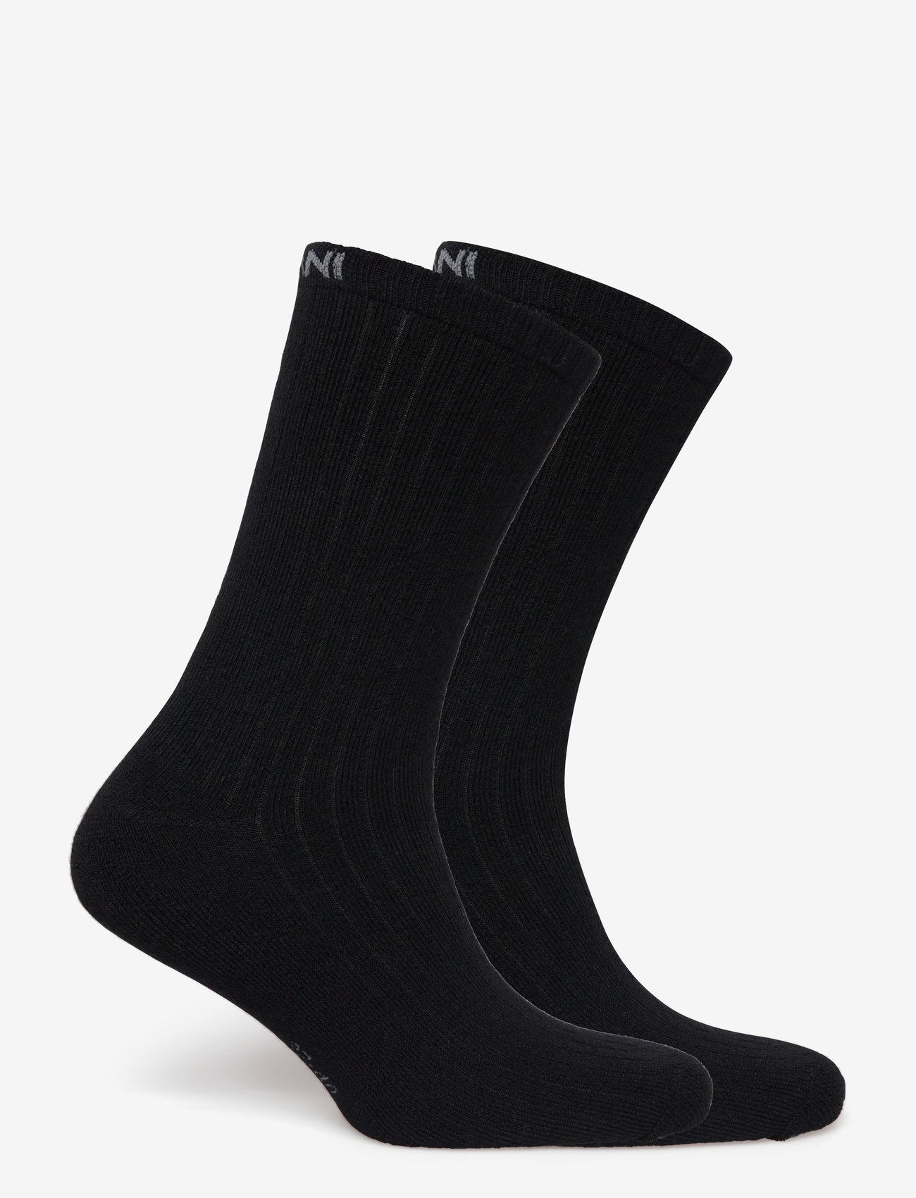 Exani - ULLSTRUMPA 2-PACK M - die niedrigsten preise - black - 1