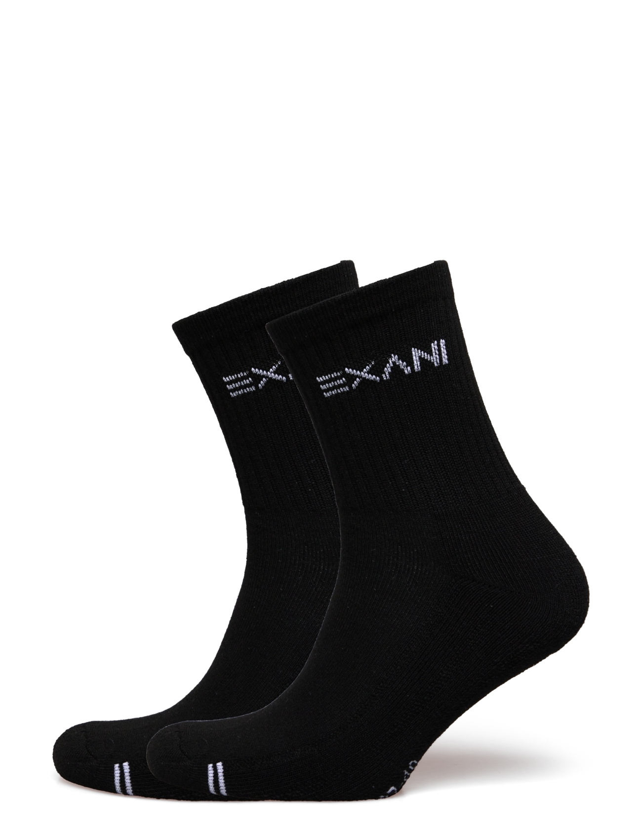 Exani REGULAR CUT SOCK 2-PACK W - Exani - BLACK / black