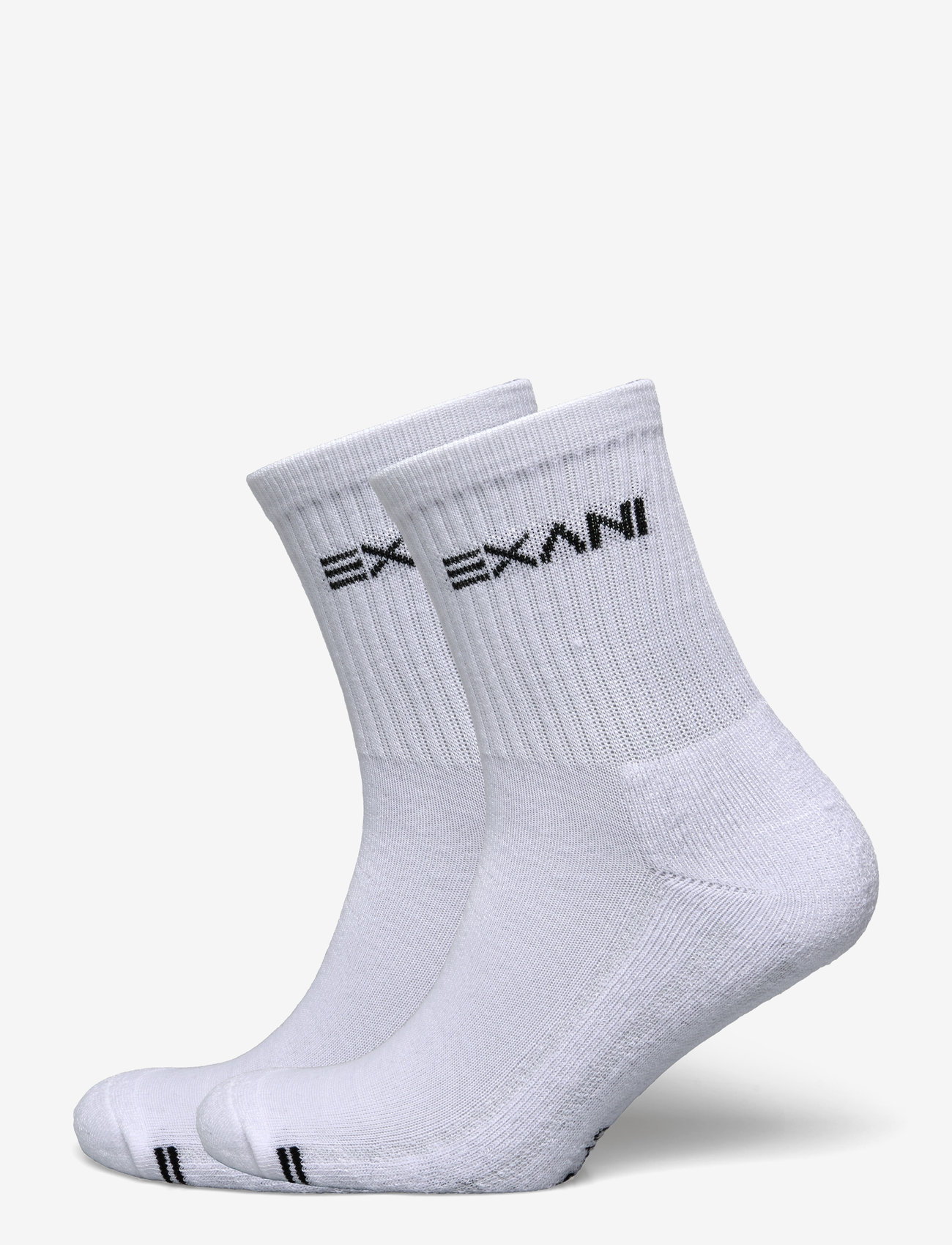 Exani - REGULAR CUT SOCK 2-PACK W - die niedrigsten preise - white - 0