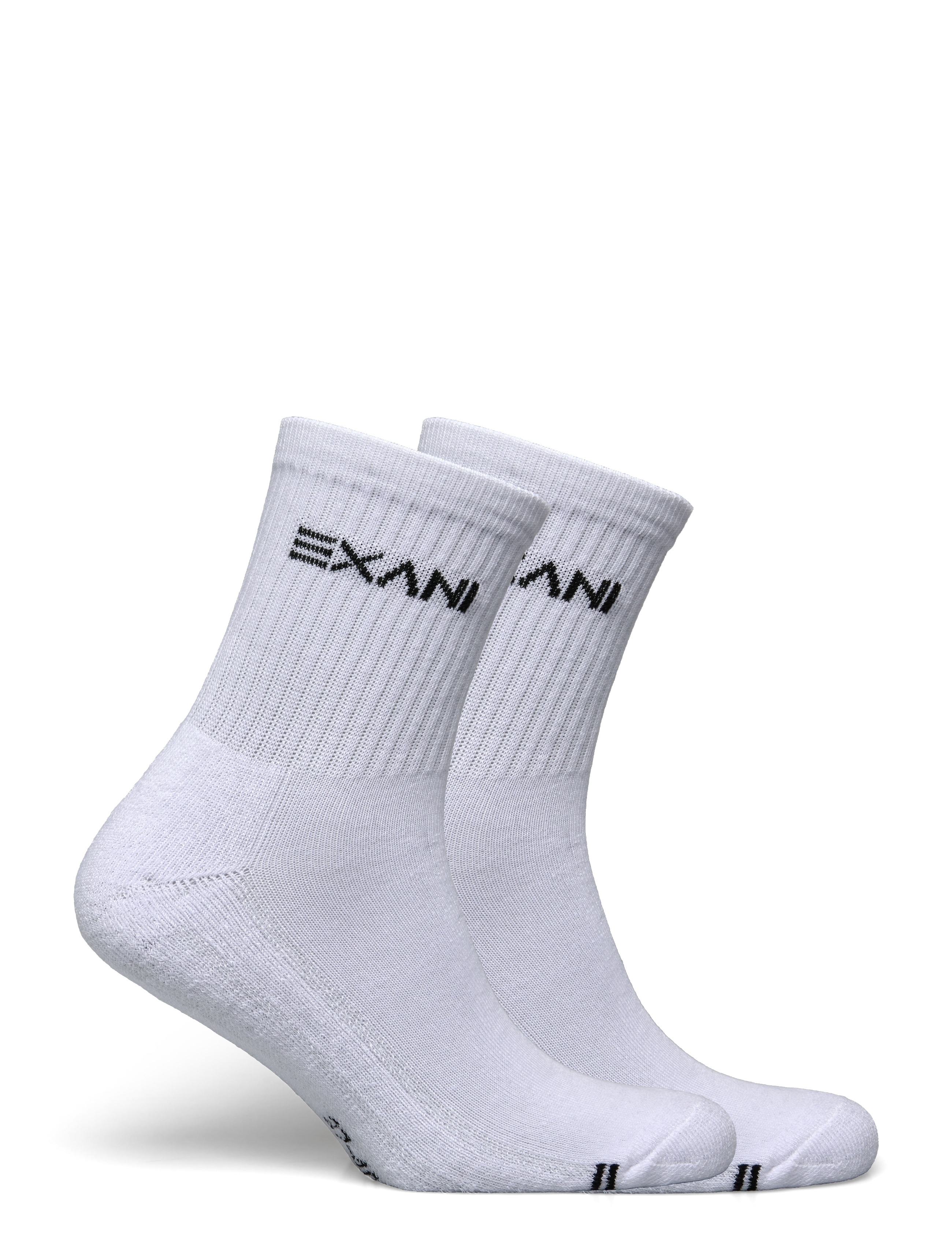 Exani - REGULAR CUT SOCK 2-PACK W - madalaimad hinnad - white - 1