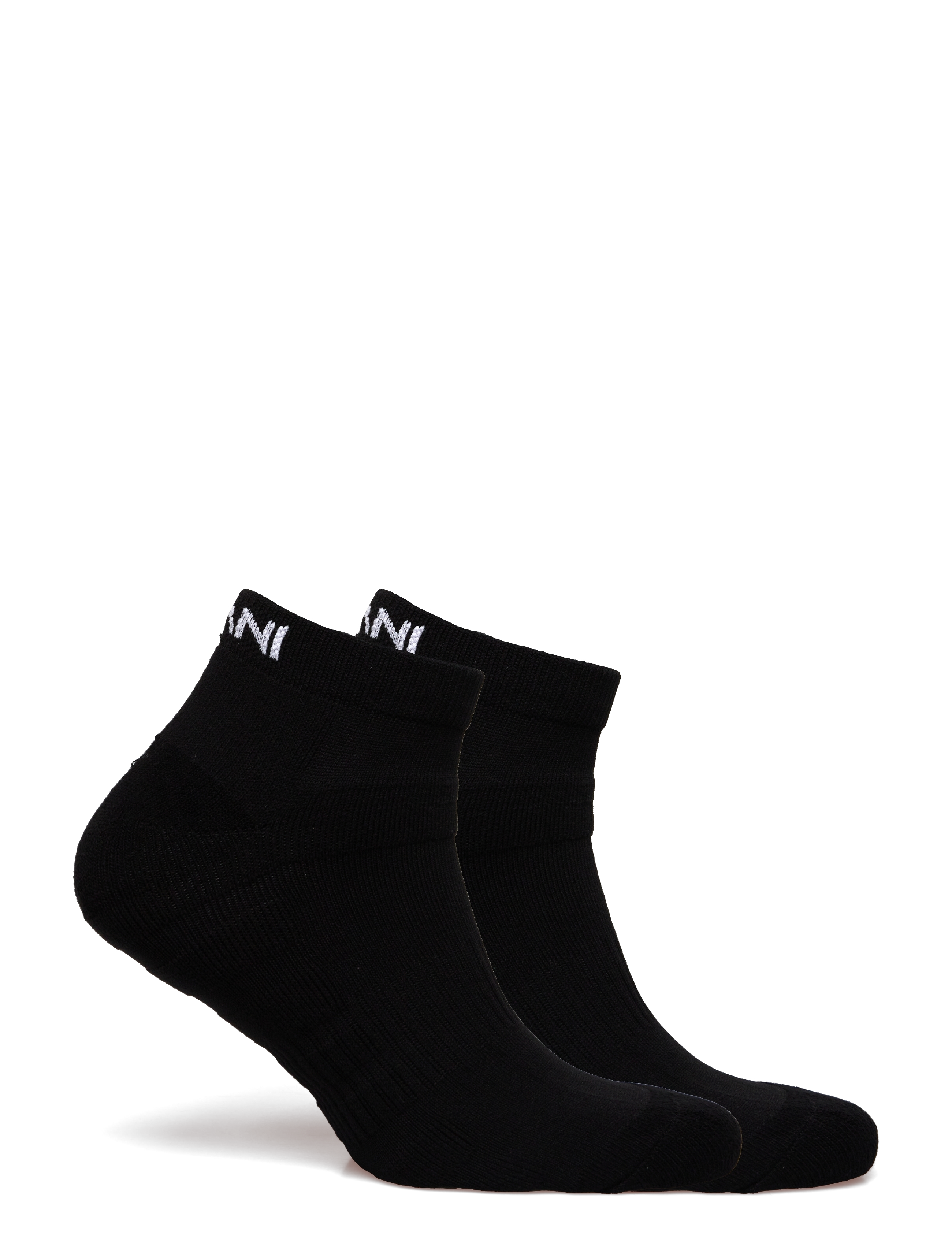Exani - LOW CUT SOCK 2 PACK M - laveste priser - black - 1