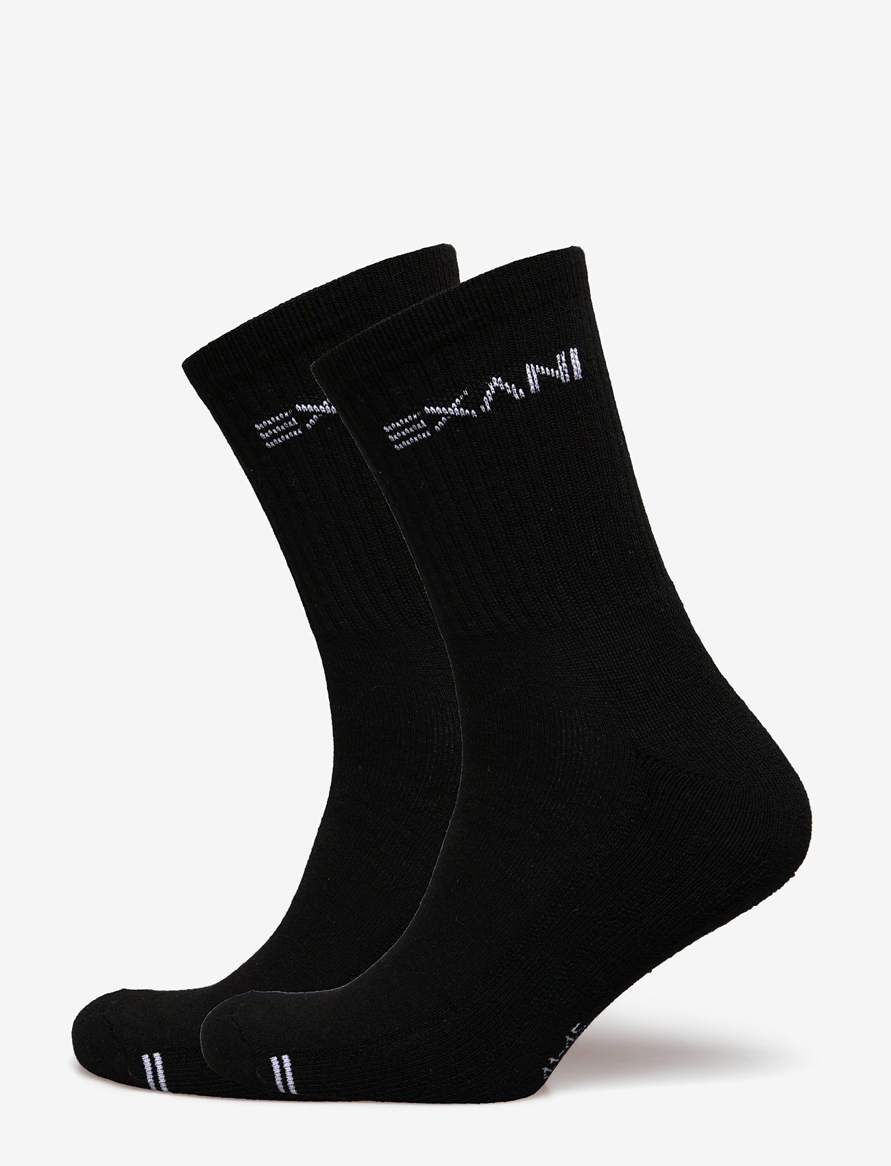 Exani - REGULAR CUT SOCK 2-PACK M - madalaimad hinnad - black - 0