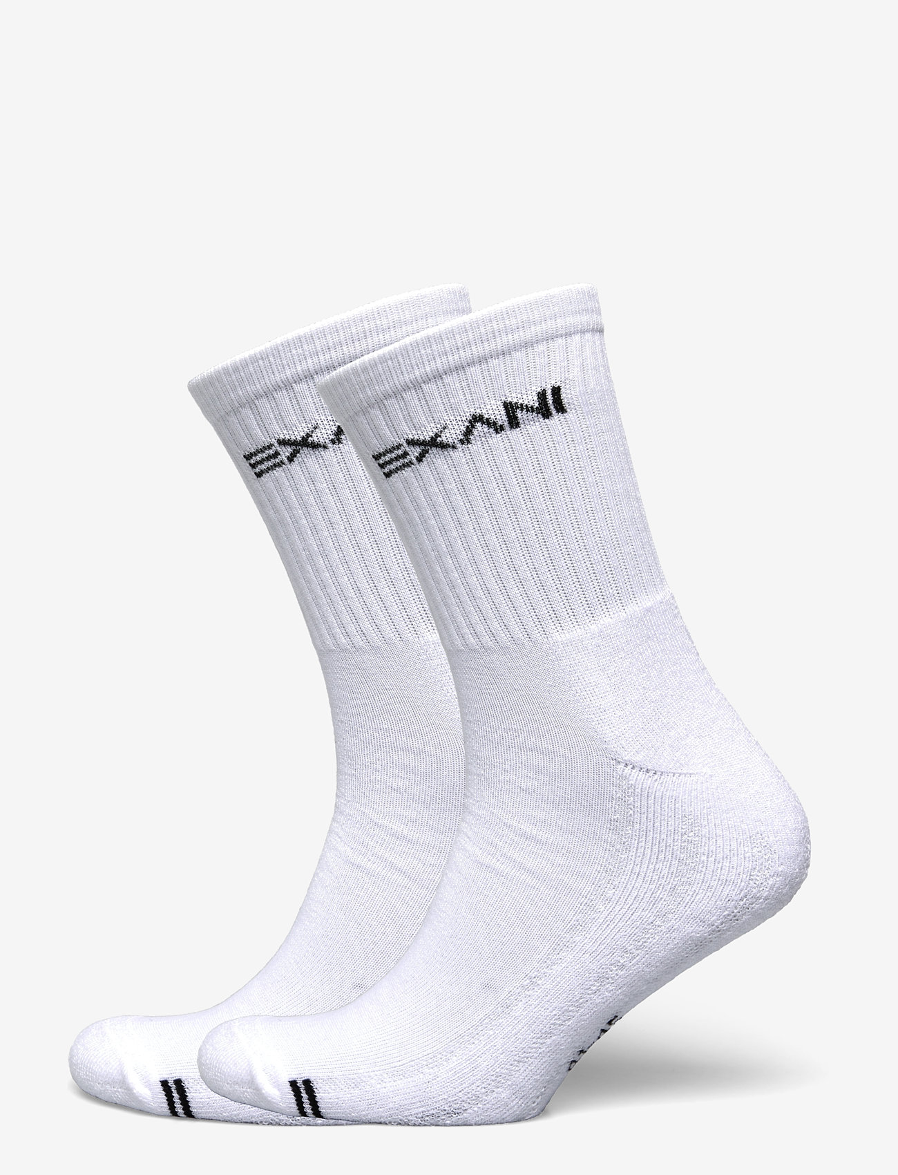 Exani - REGULAR CUT SOCK 2-PACK M - lowest prices - white - 0