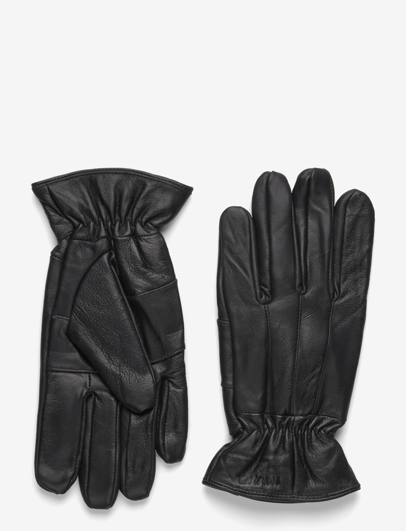 Exani - LEATHER GLOVES M - black - 0