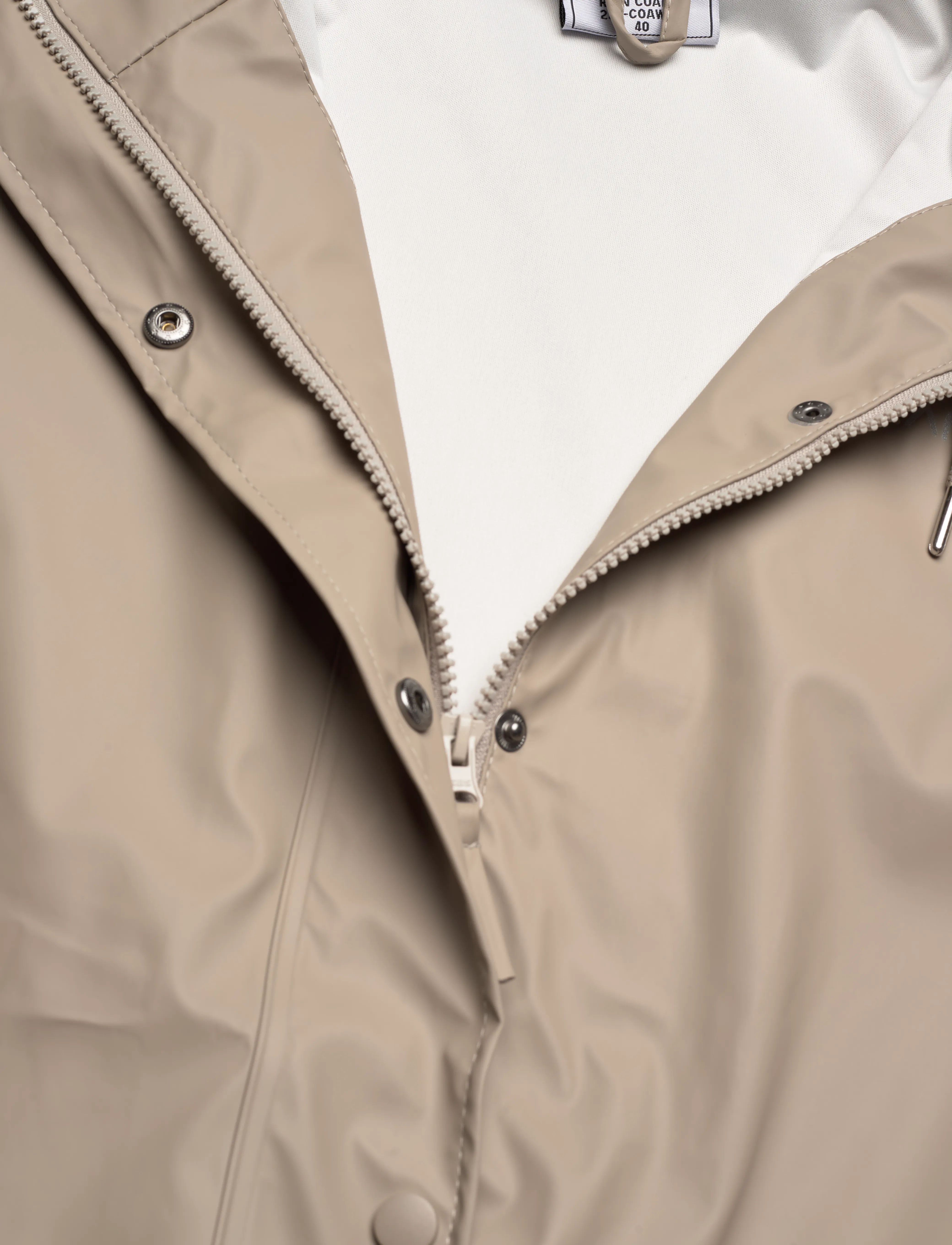 Exani - RAIN COAT W - jacken - beige - 2