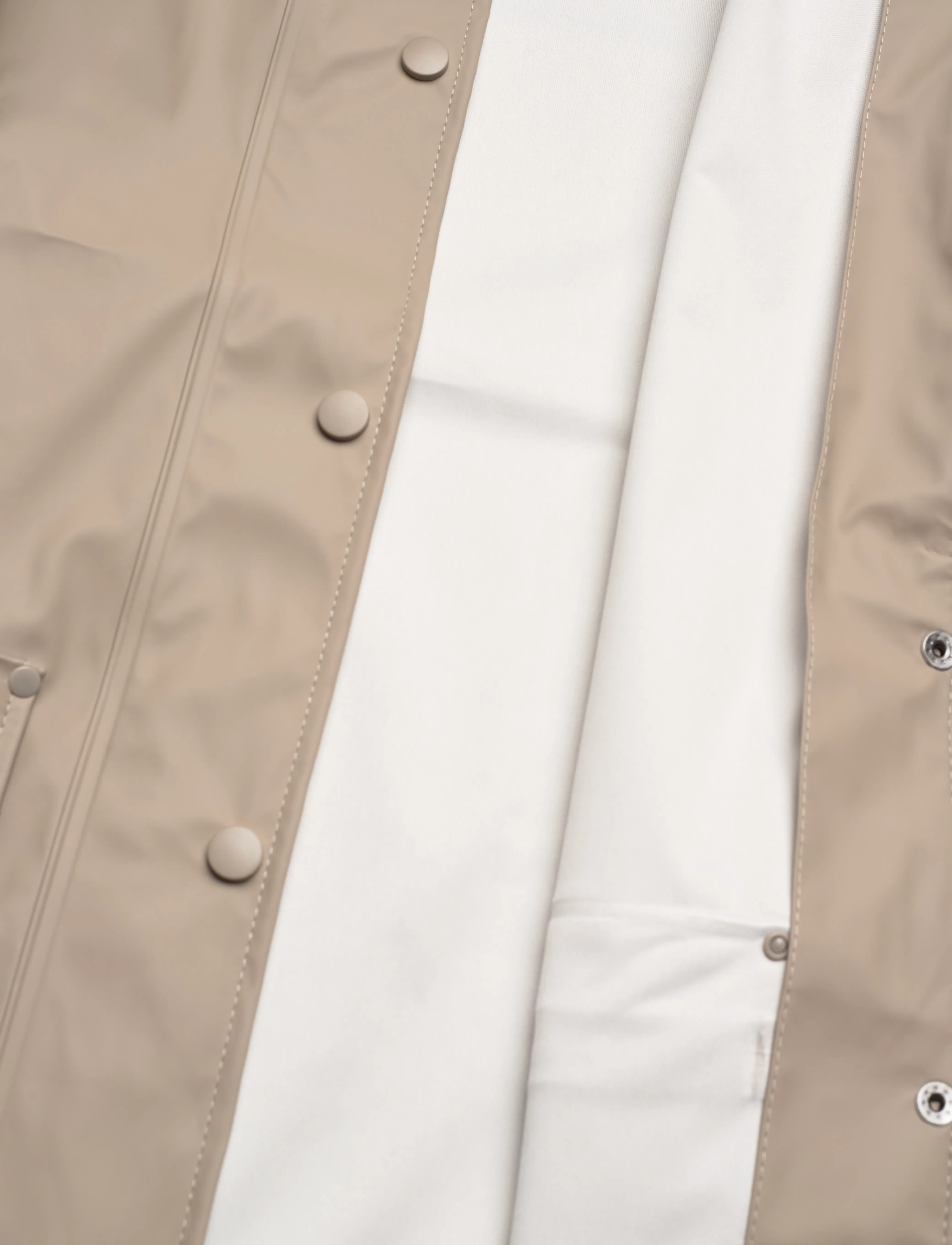 Exani - RAIN COAT W - jacken - beige - 4