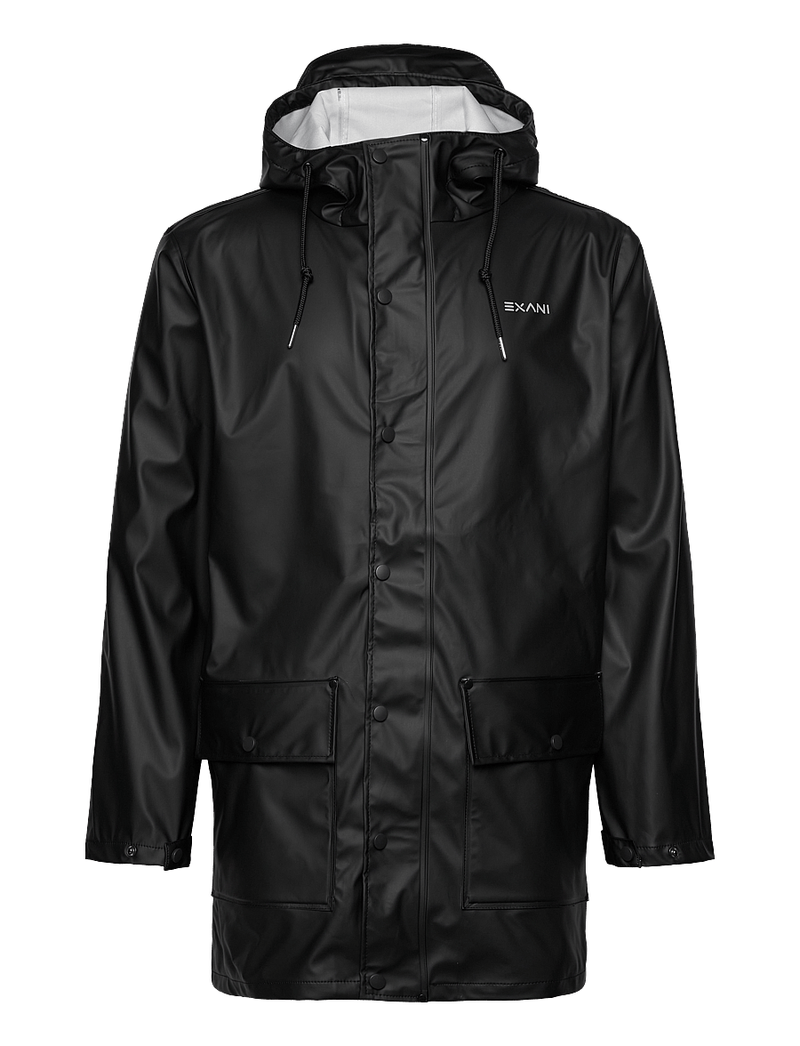 Exani - RAIN COAT W - striukės ir švarkeliai - black - 0
