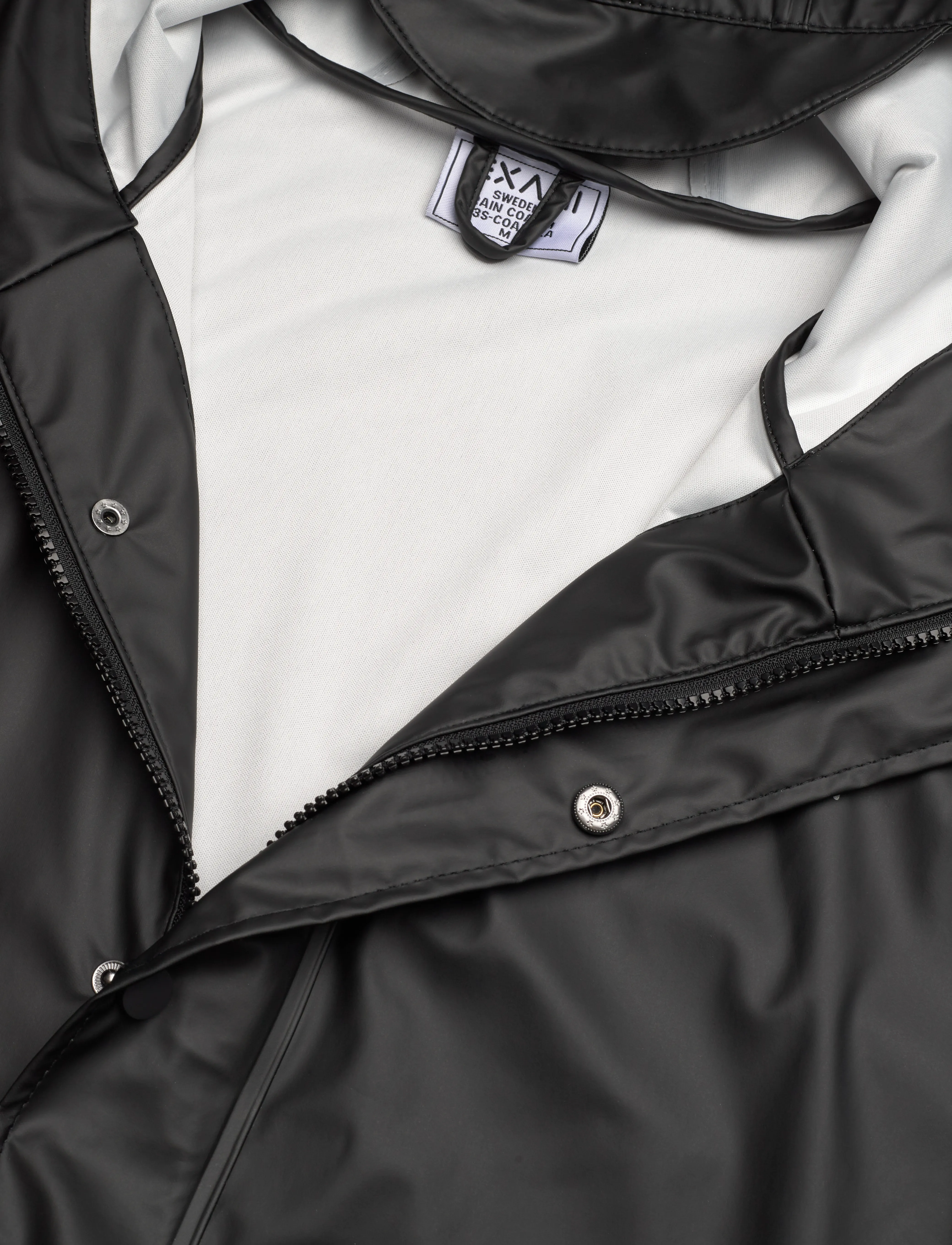Exani - RAIN COAT W - jakker - black - 2