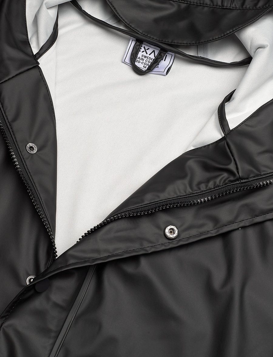 Exani - RAIN COAT W - striukės ir švarkeliai - black - 2