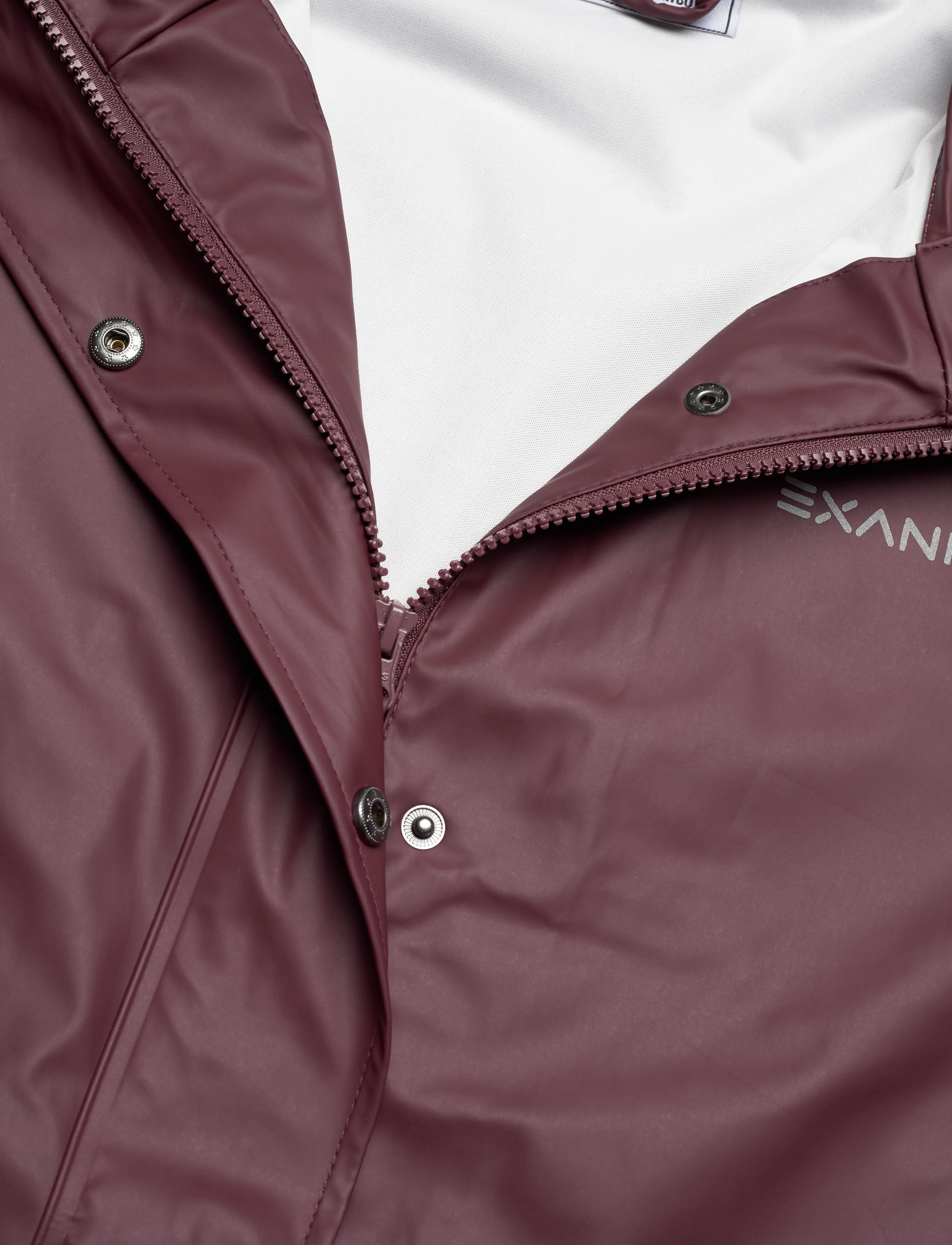 Exani - RAIN COAT W - jackets - burgundy - 2