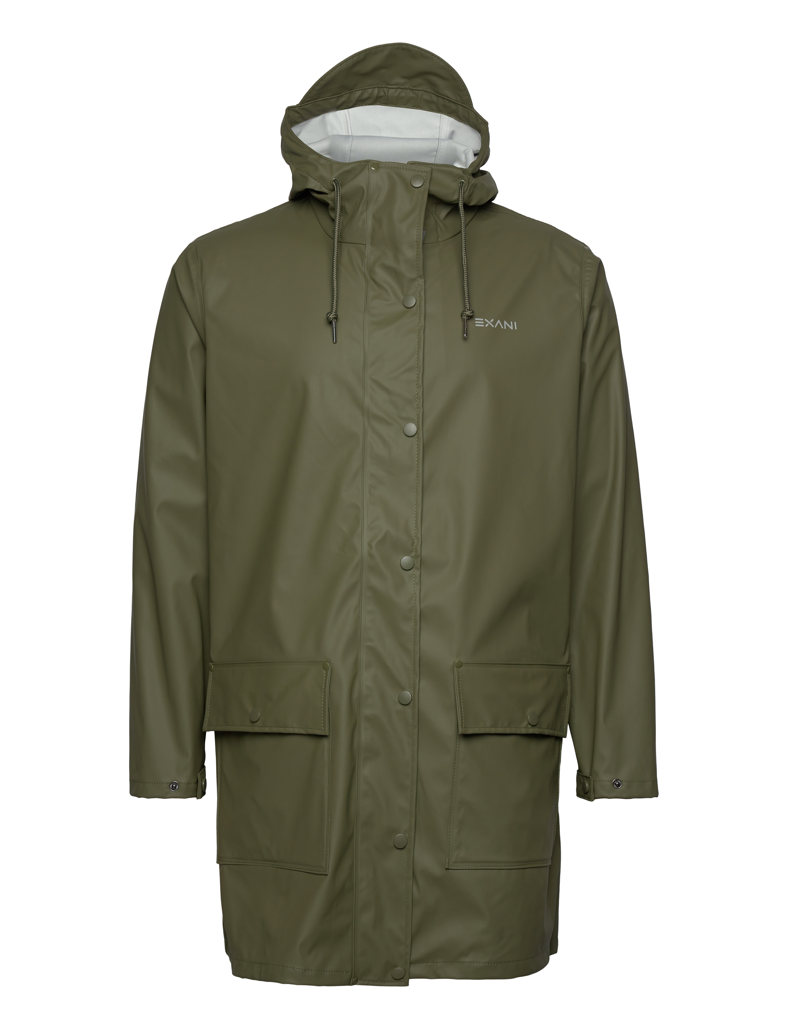 EXANI Regen Mantel W Khaki - 42 - Damen