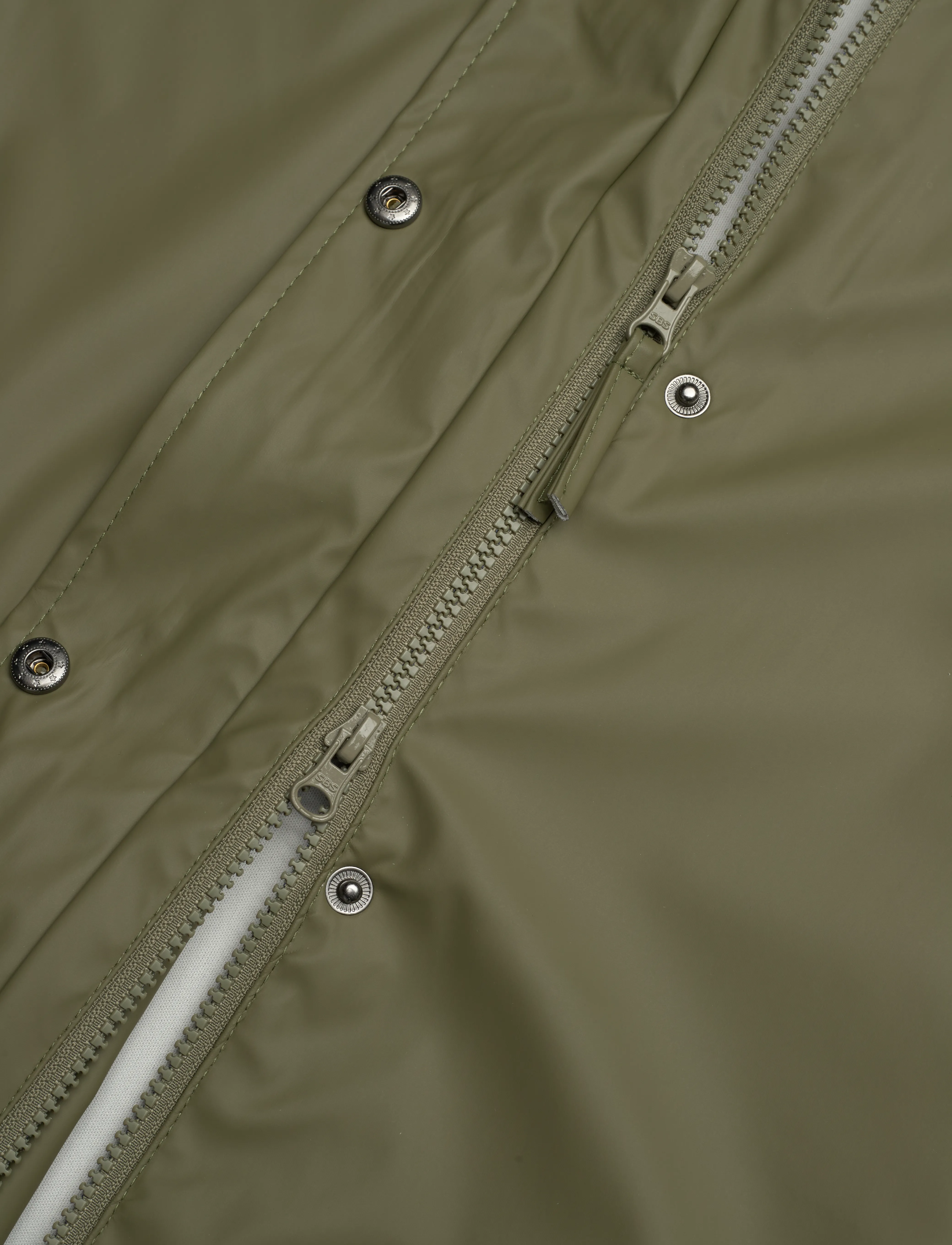 Exani - RAIN COAT W - lyhyet takit - green - 3