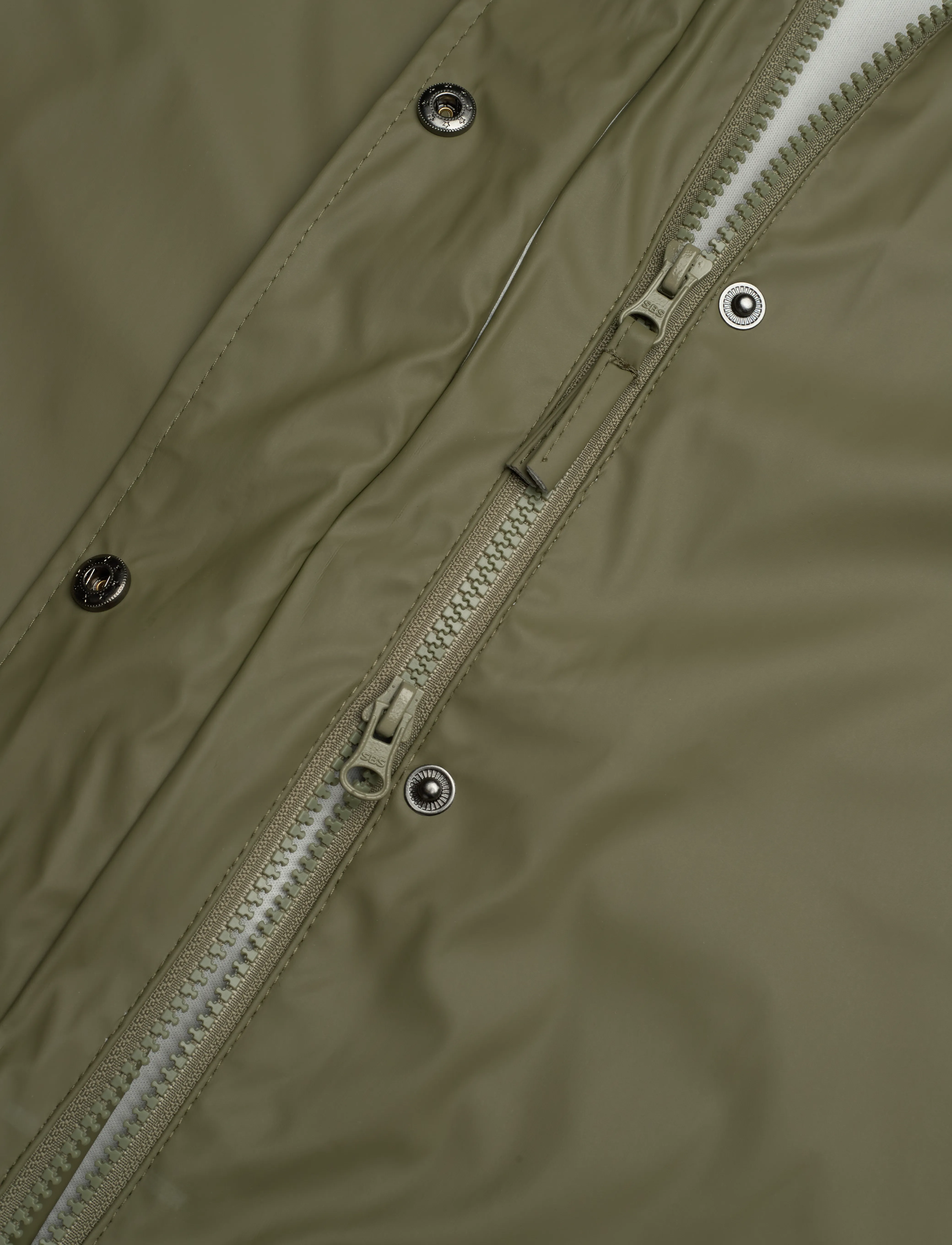 Exani - RAIN COAT W - lyhyet takit - green - 3