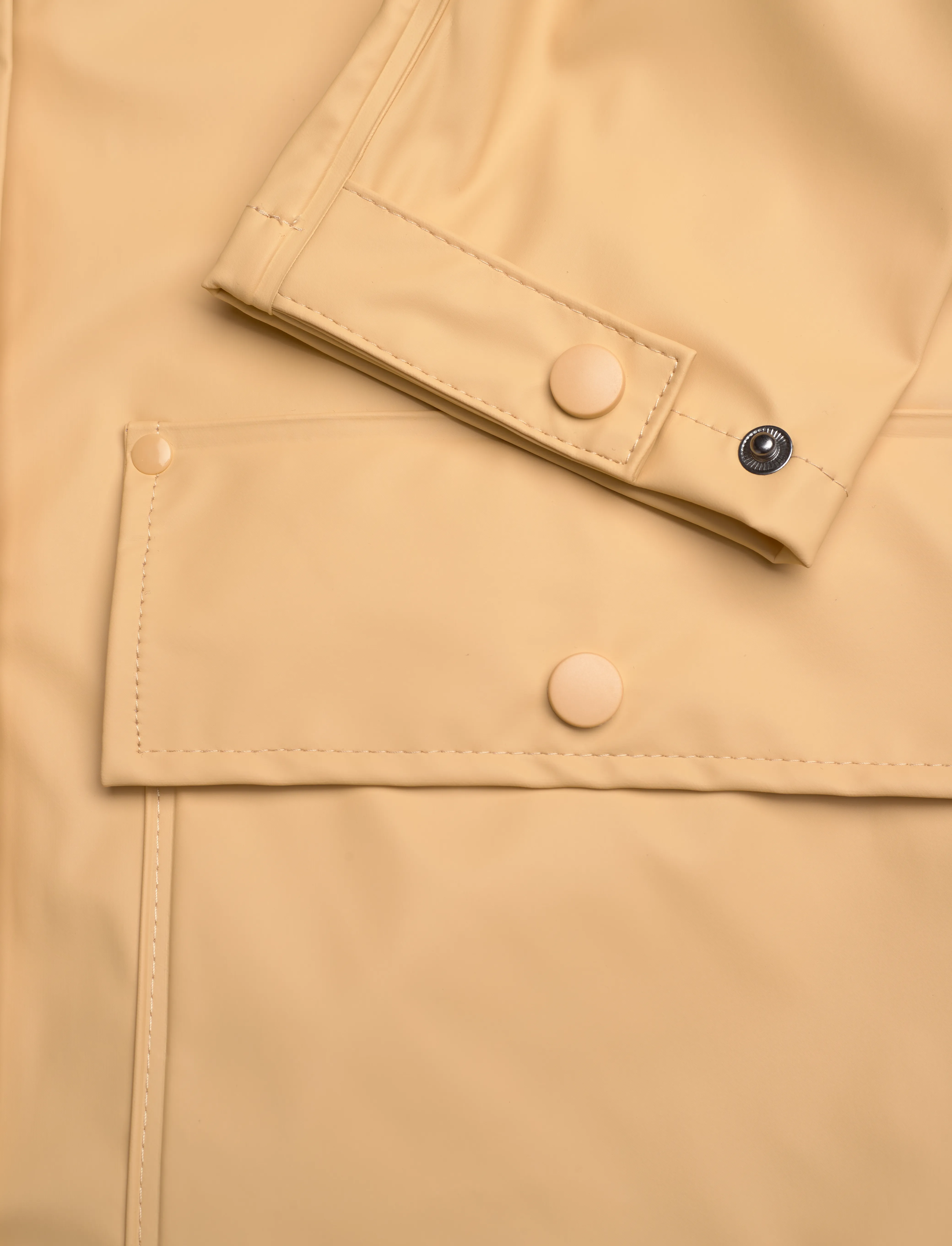 Exani - RAIN COAT W - lyhyet takit - yellow - 3
