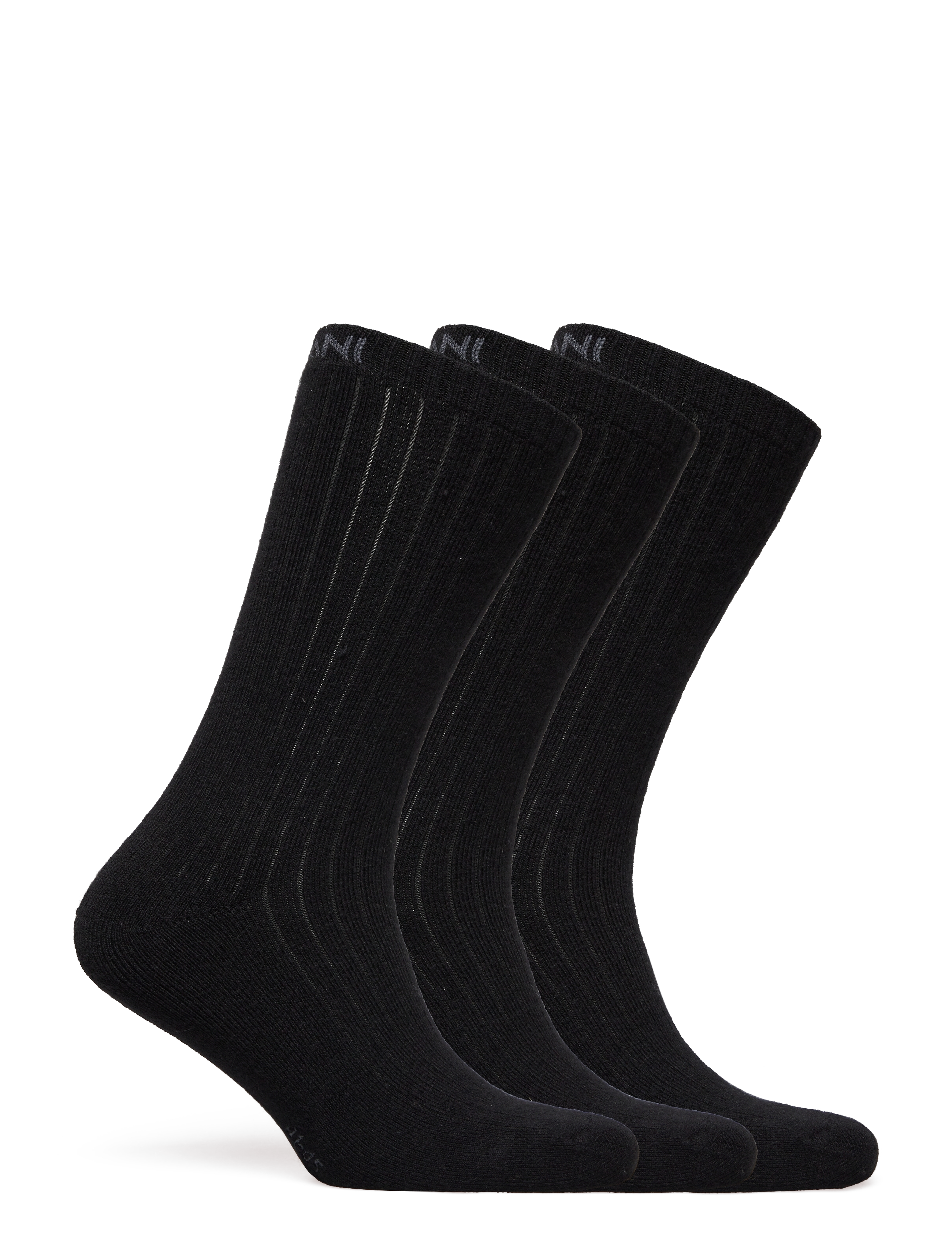 Exani - WOOL SOCK 2 PACK W - die niedrigsten preise - black - 1