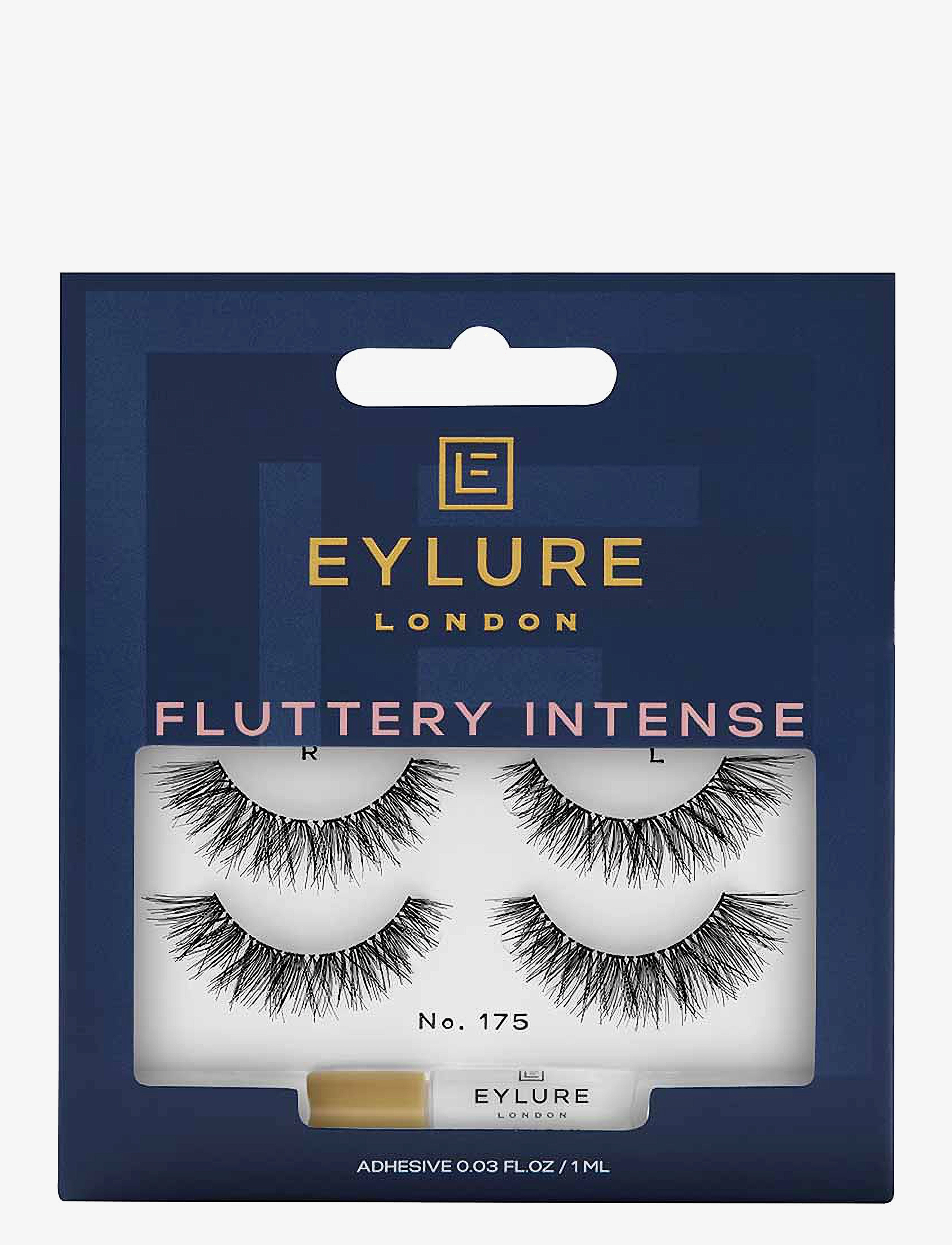 Eylure False Lashes Fluttery Intense 175 Twin Pack, Vippe, Sort, Str: 1 PAIR