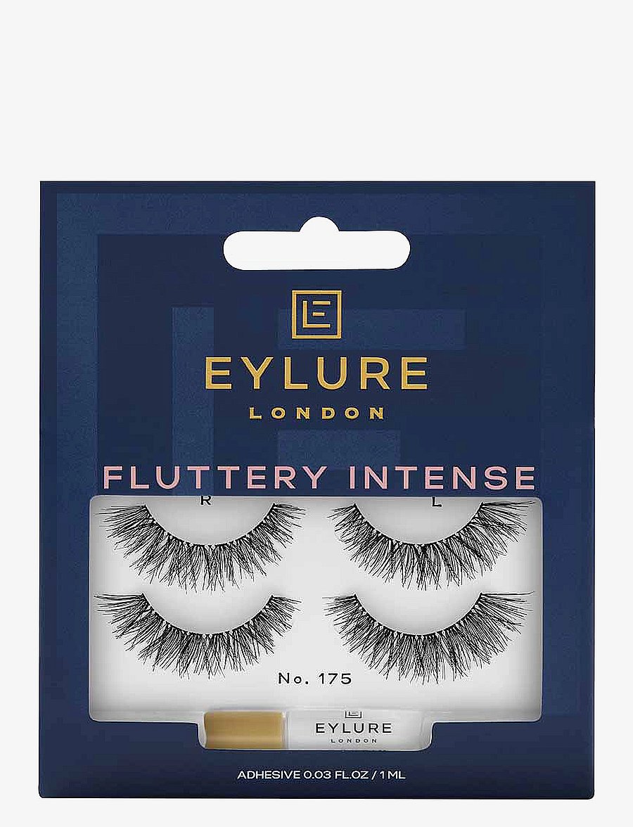 Eylure - Eylure False Lashes Fluttery Intense 175 Twin Pack - smink - black - 0
