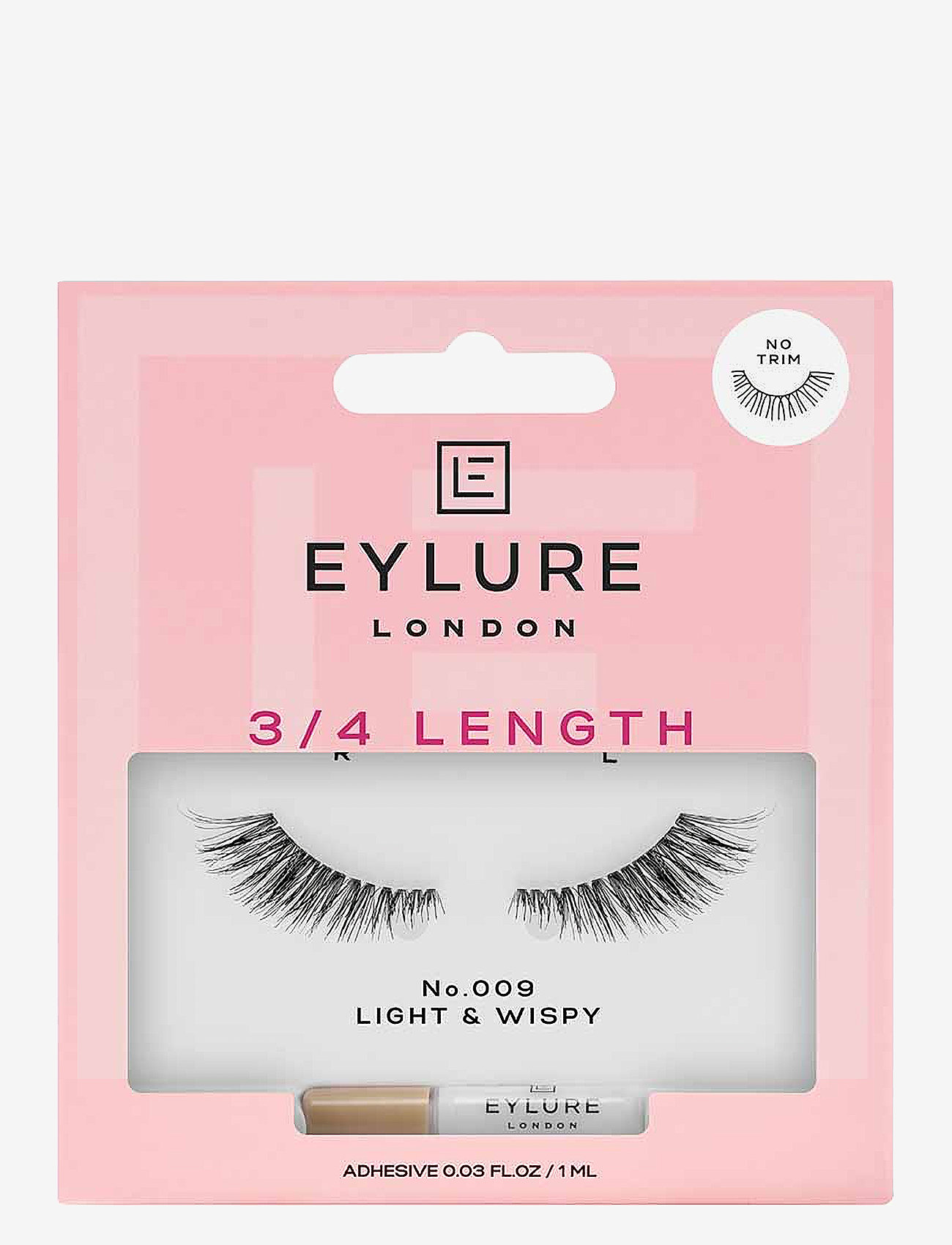 Eylure - Eylure False Lashes 3/4 Length No.009 - makeup - black - 0