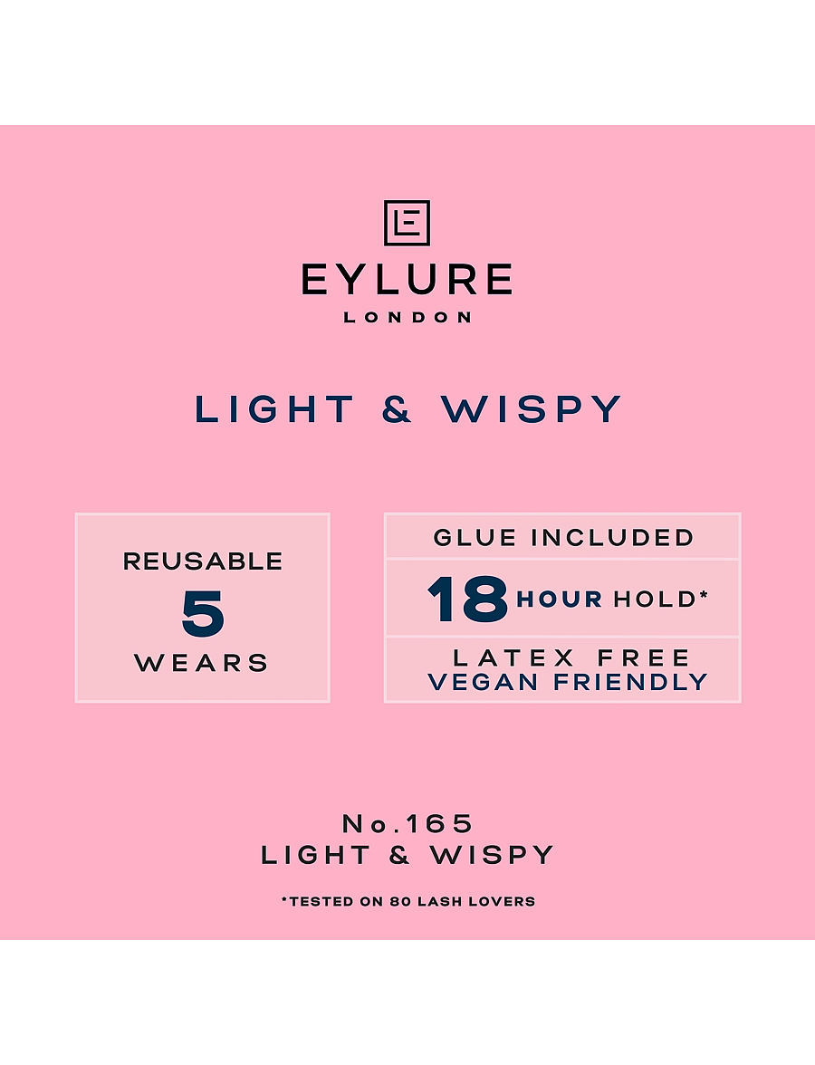 Eylure - Fluttery Light & Wispy 165 - clear - 4