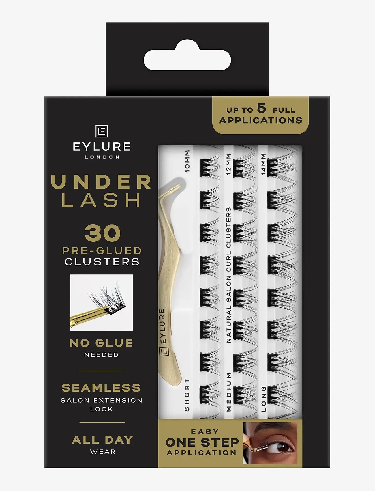 Eylure - Eylure Underlash Pre-Glued Natural Clusters - smink - no - 0