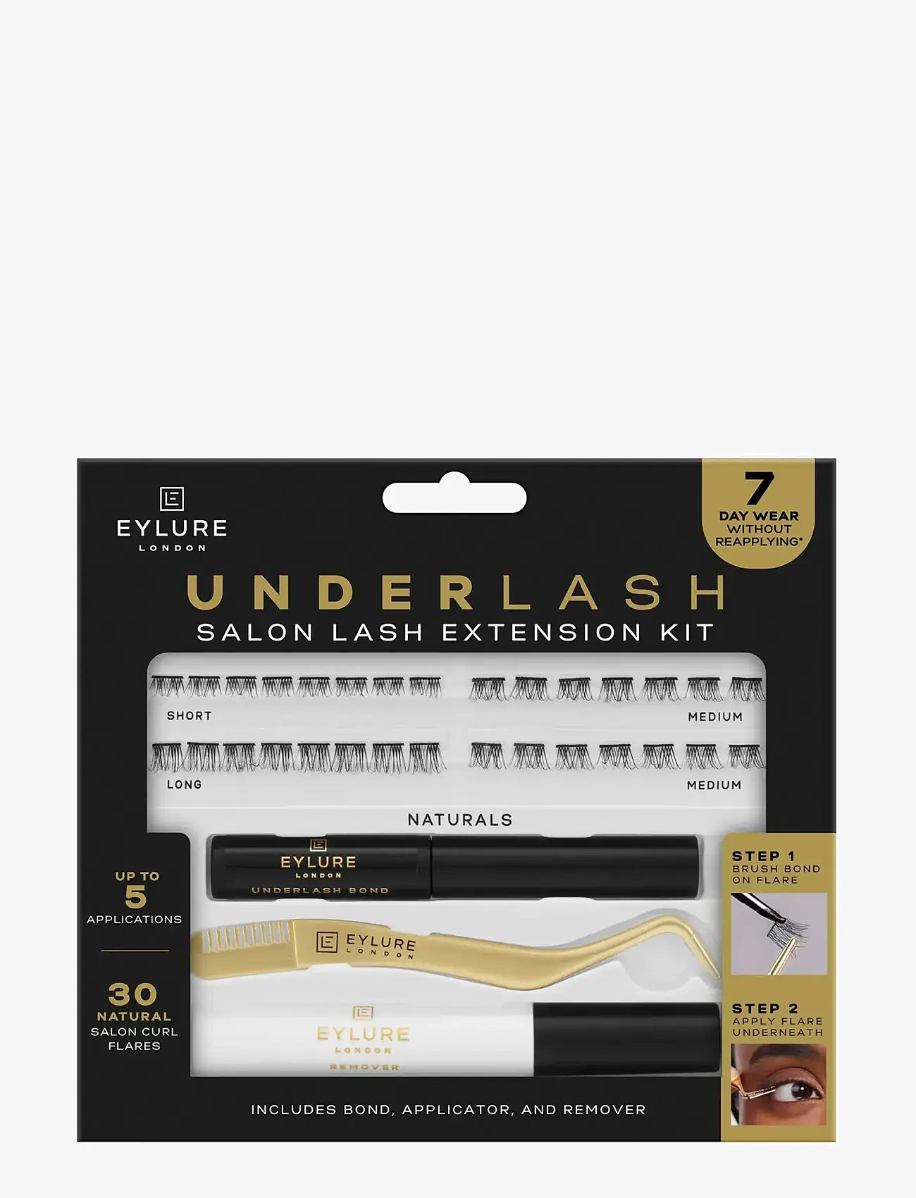 Eylure - Eylure Underlash Natural Salon Curl Kit - makeup - no color - 0
