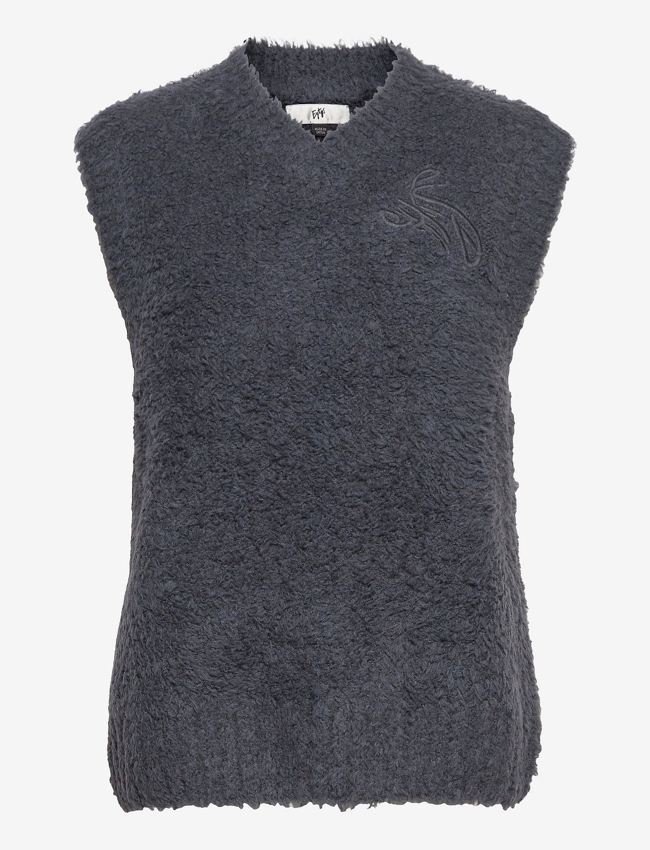 Womens Clothing Jumpers and knitwear Sleeveless jumpers Eytys Wool Reid V-neck Sweater Vest in Black 
