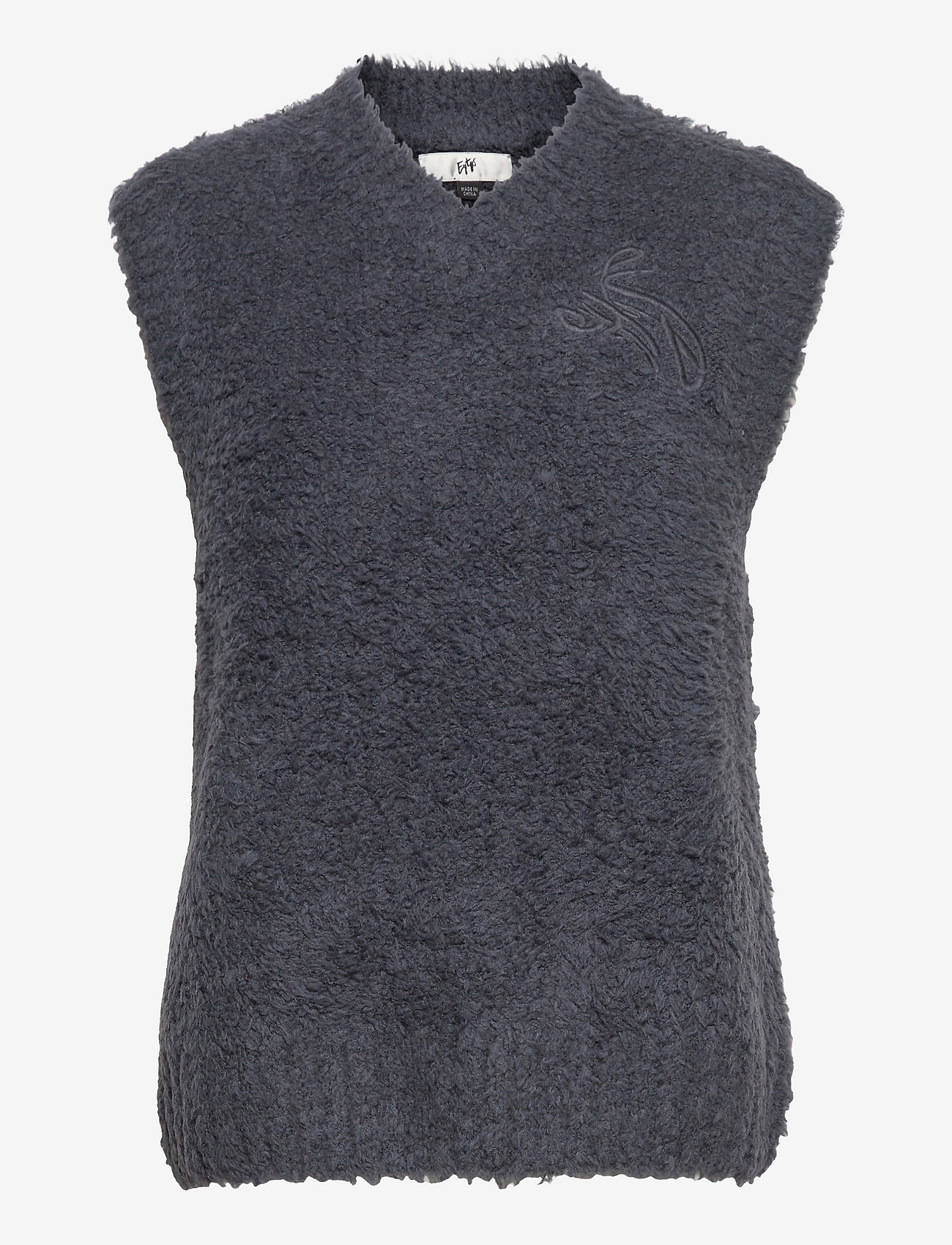 Womens Clothing Jumpers and knitwear Sleeveless jumpers Eytys Wool Reid V-neck Sweater Vest in Black