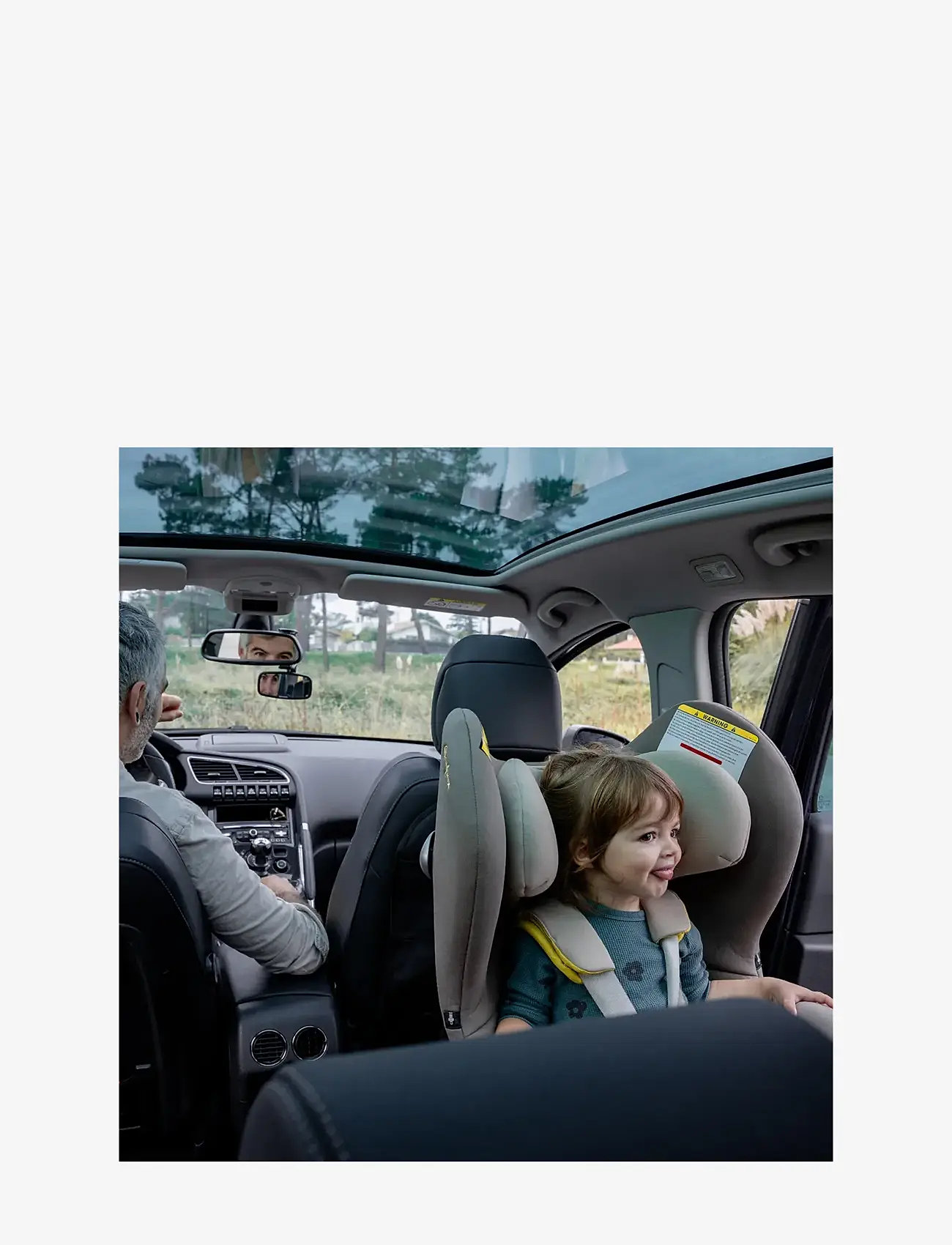 Ezimoov - Ezi Mirror Pack - rejser med baby - black - 2