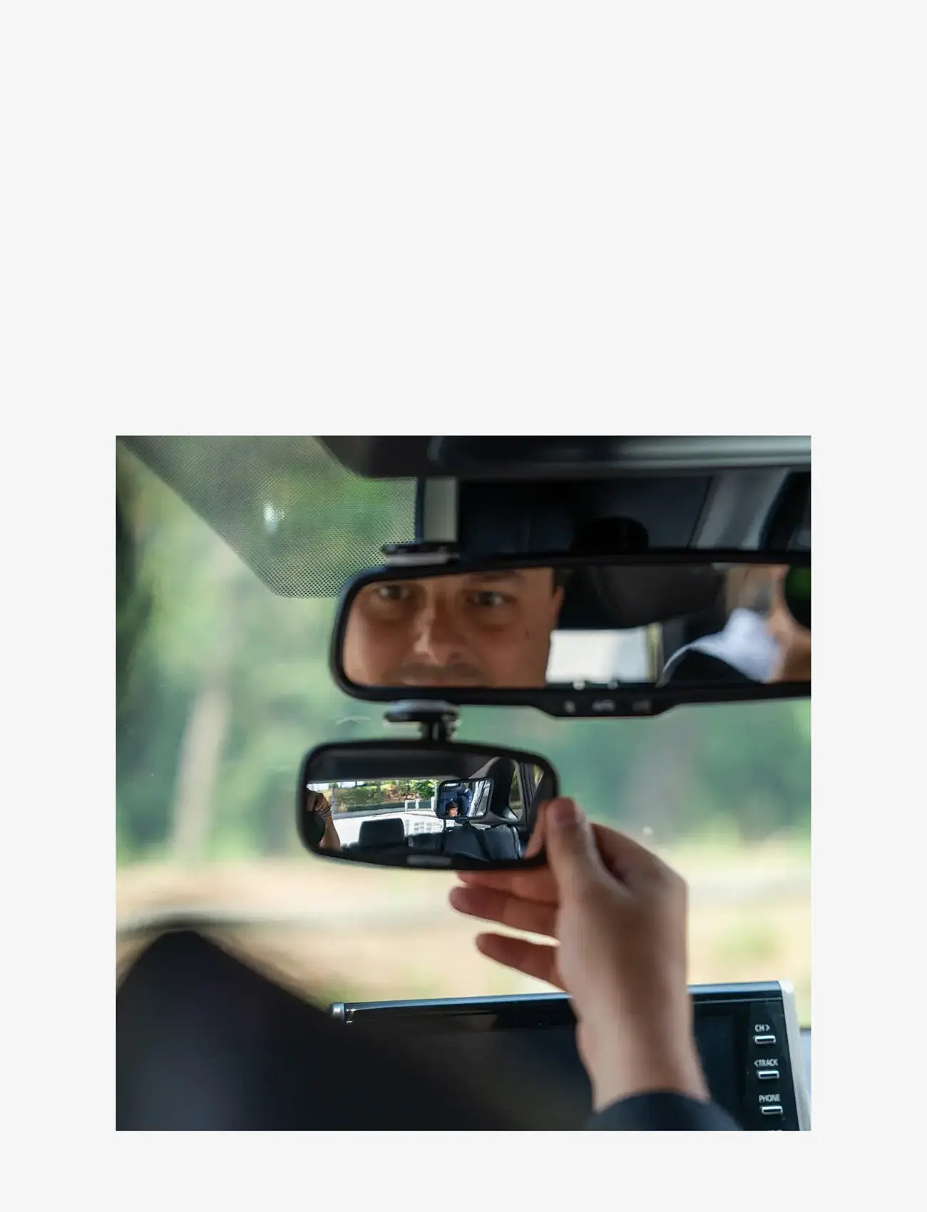 Ezimoov - Ezi Mirror Pack - rejser med baby - black - 5