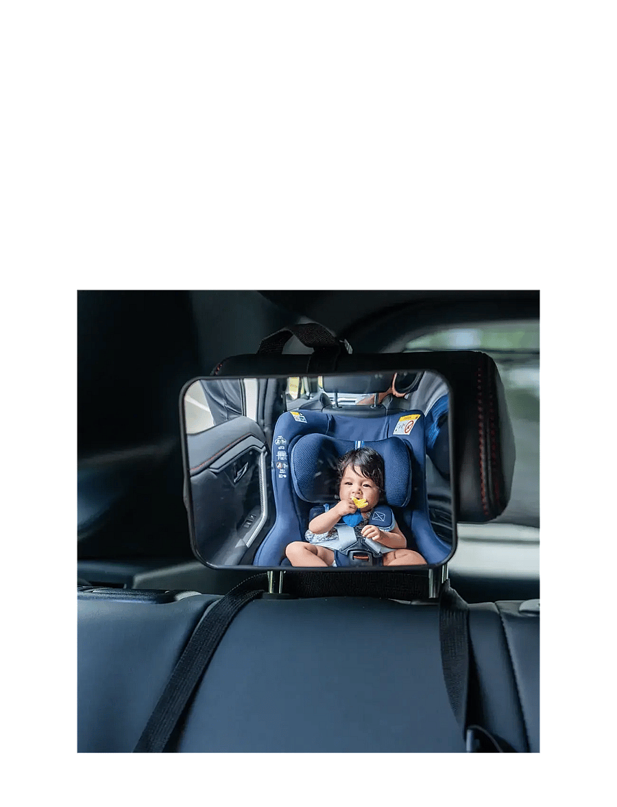 Ezimoov - Ezi Mirror Classic - vauvan turvallisuus - black - 2