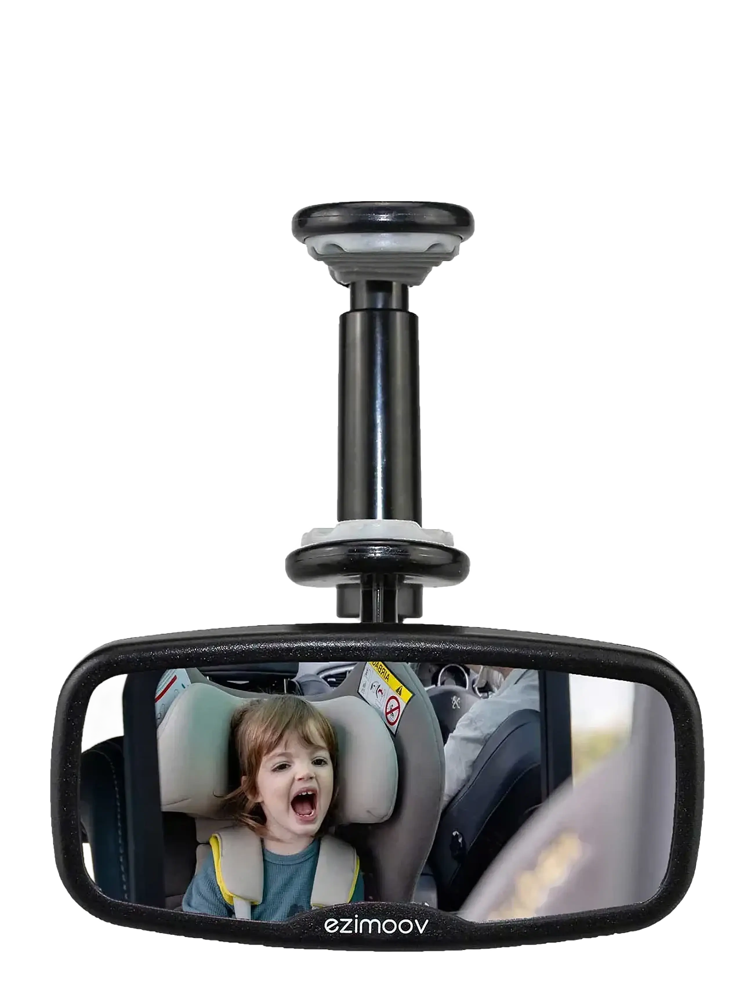 Ezimoov Ezi Mirror Clip Front - Resa med bebis - BLACK / multi