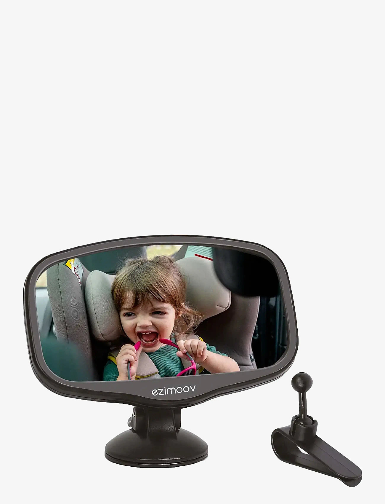 Ezimoov - Ezi Mirror Mini Front - baby pram & travel - black - 0