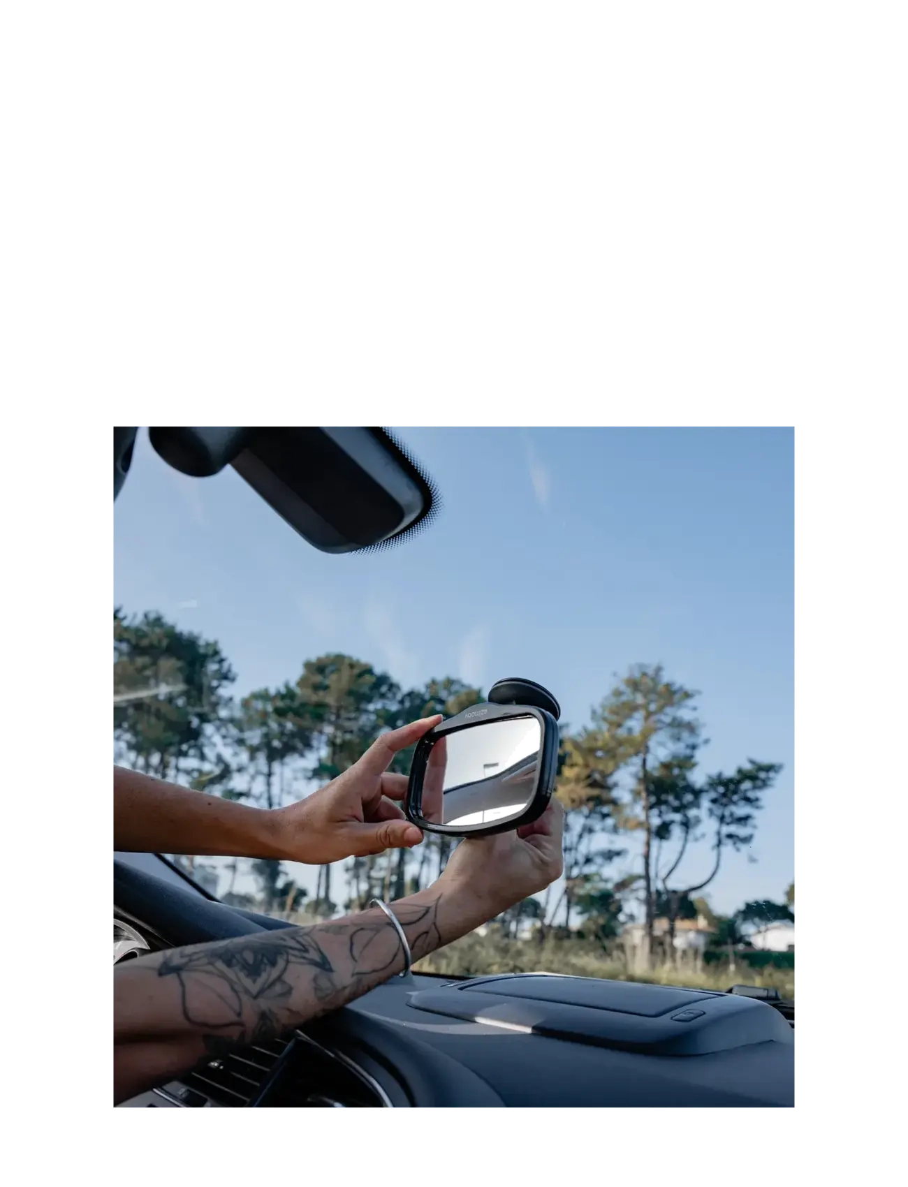Ezimoov - Ezi Mirror Mini Front - lisävarusteet - black - 1