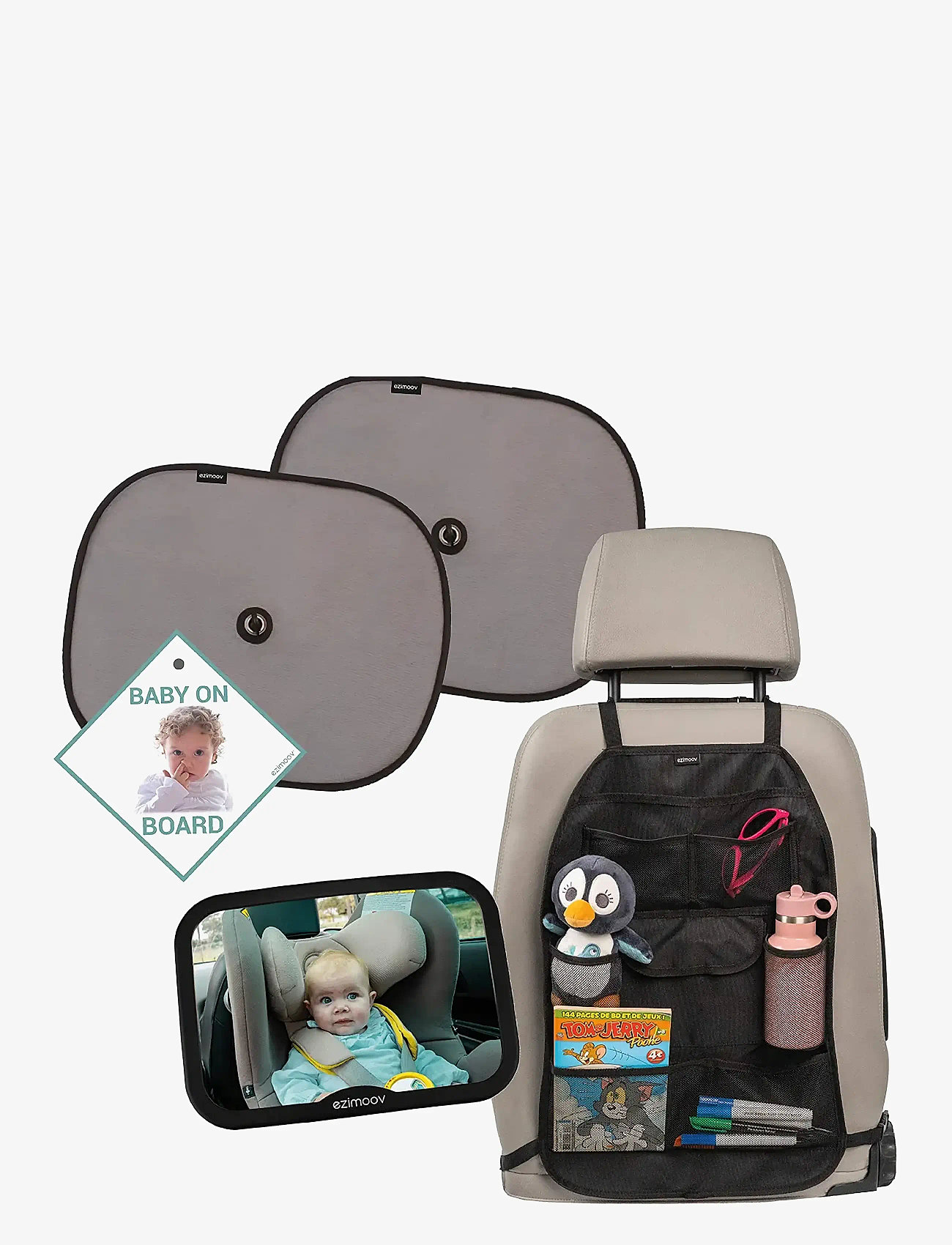 Ezimoov - Ezi Travel Pack - ferðast með barni - black - 0