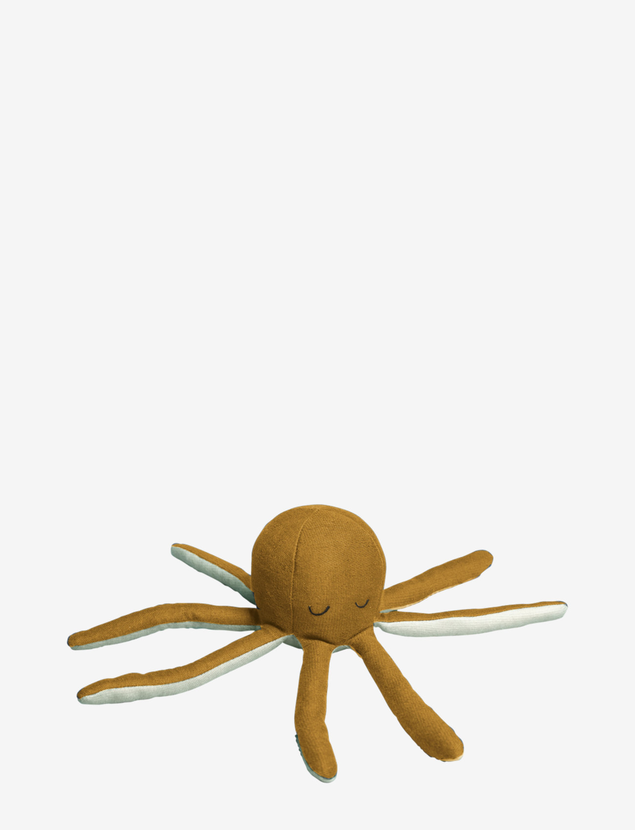 Fabelab Rattle - Octopus - Ochre / Beach Gr - 4 for 3 - OCHRE / brown