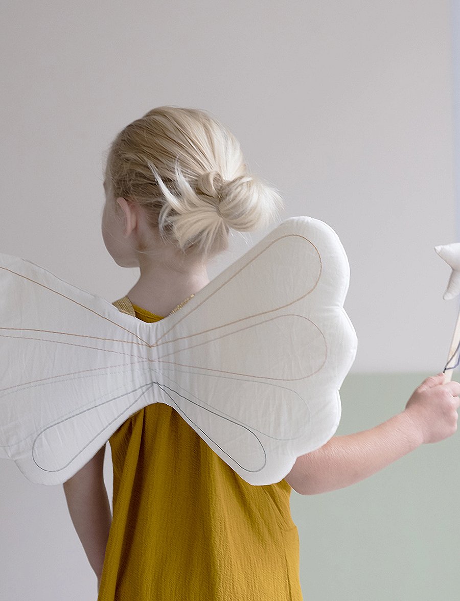 Fabelab - Wings - Rainbow - Natural - kostüümide aksessuaarid - natural - 0