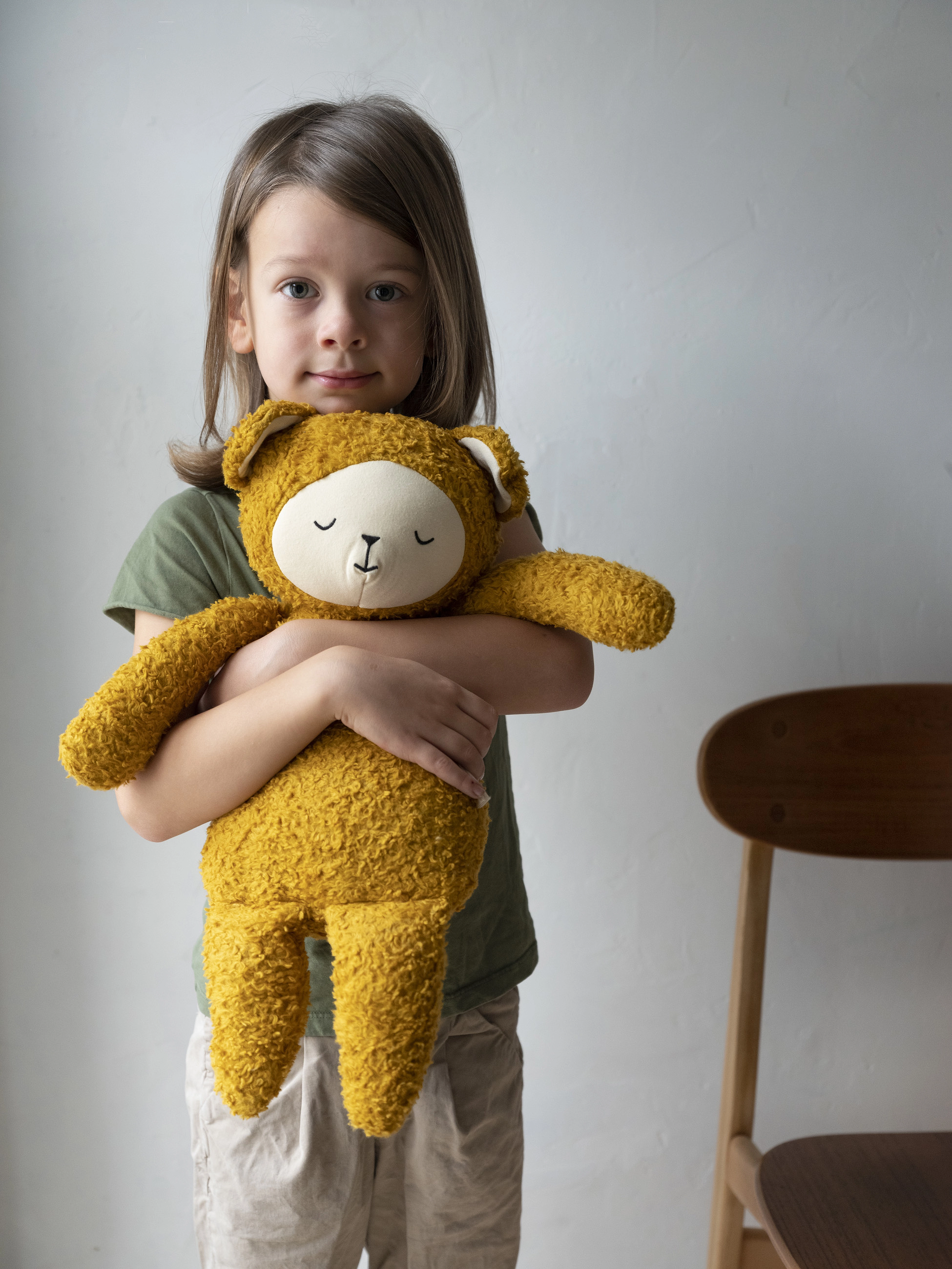 Fabelab - Big Buddy - Bear - teddybären - ochre - 3