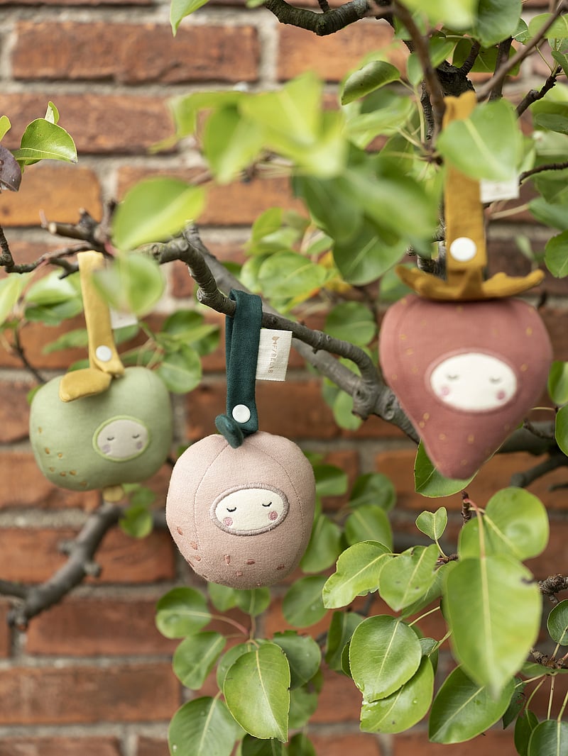 Fabelab - Activity Toy - Peach - kinderwagenspeeltjes - old rose - 0
