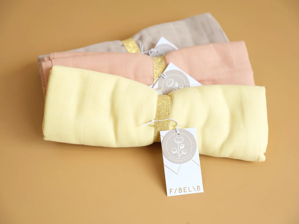 Fabelab - Swaddle - Old Rose - muslinfiltar - old rose - 0