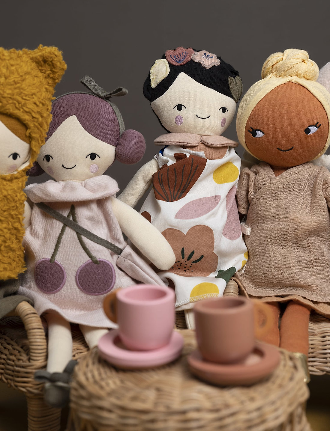 Fabelab - Fab Friends Doll - Simran - dukker - cinnamon - 0