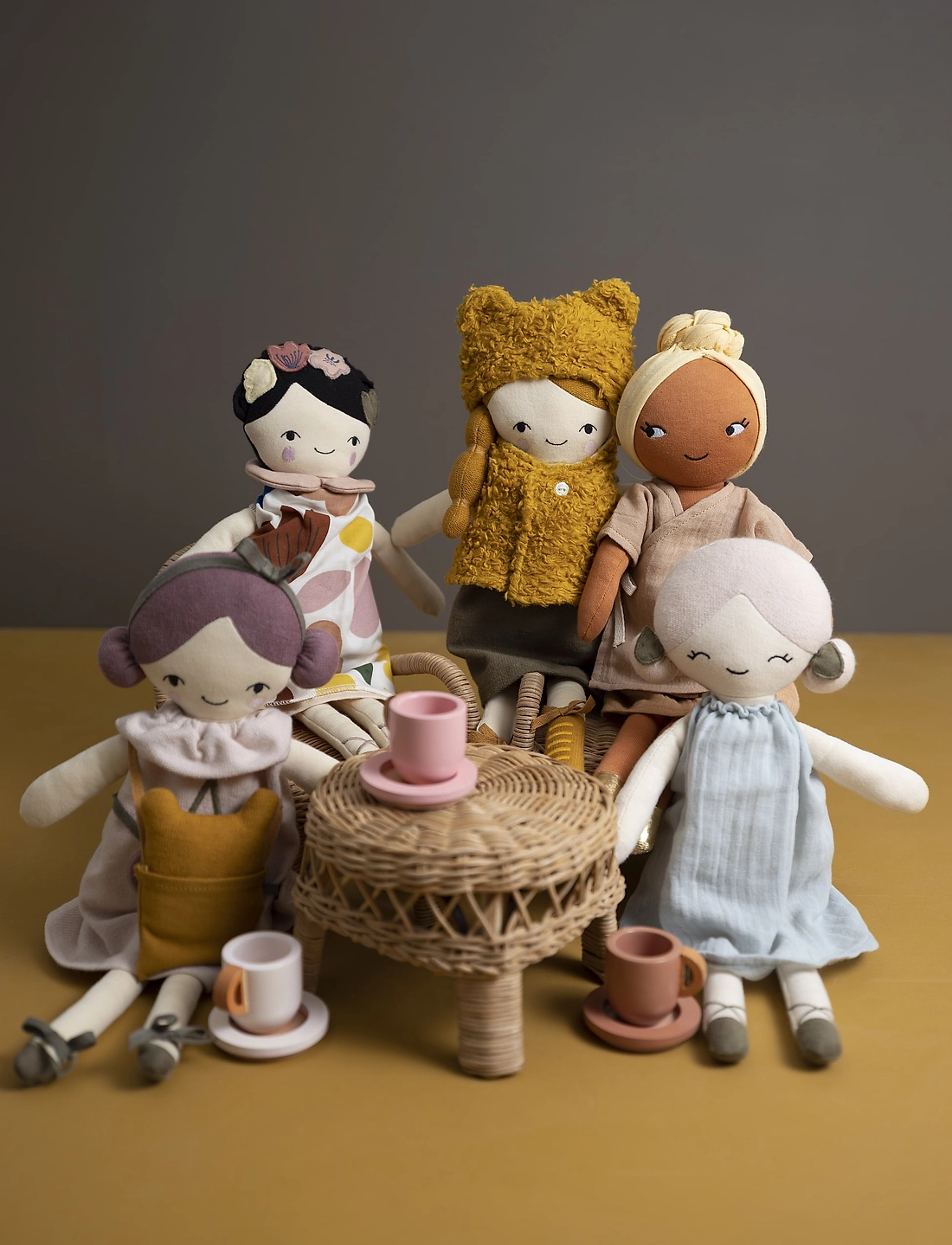 Fabelab - Fab Friends Doll - Simran - dukker - cinnamon - 2
