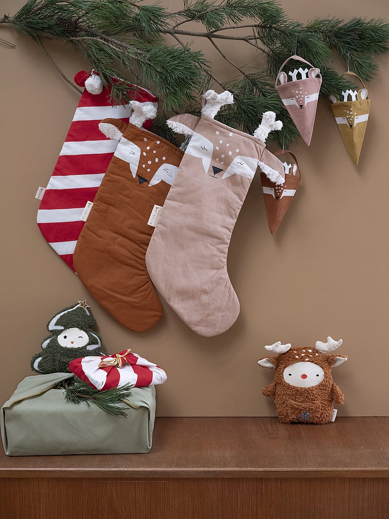 Fabelab - Christmas Cones - Deer - Mix - partybedarf - ochre, old rose, - 2