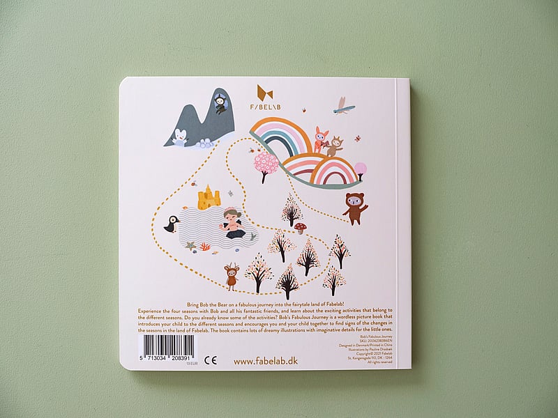 Fabelab - Book - Bob's Fabulous Journey - beebiraamatud - no color - 0