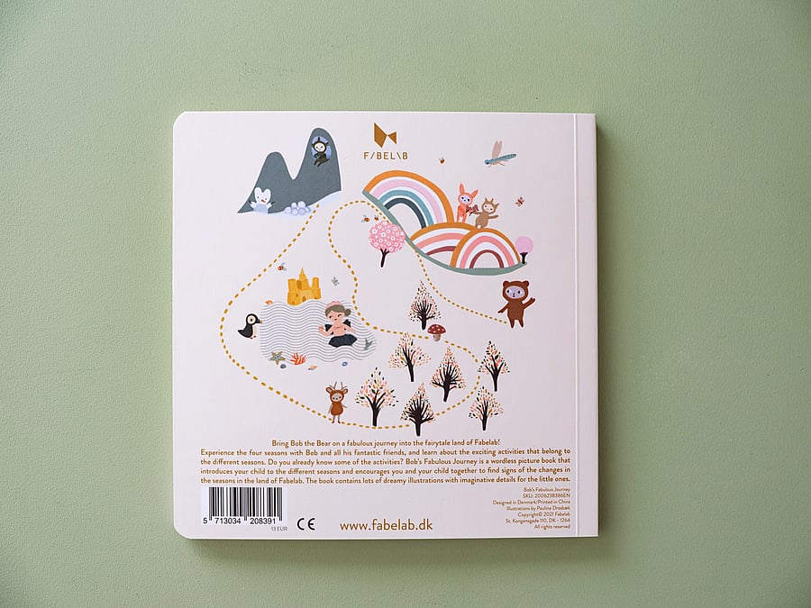 Fabelab - Book - Bob's Fabulous Journey - beebiraamatud - no color - 0