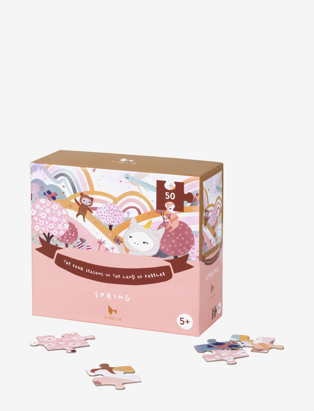 Fabelab - Puzzle 50 pcs. - Spring - klassikalised pusled - print - 1