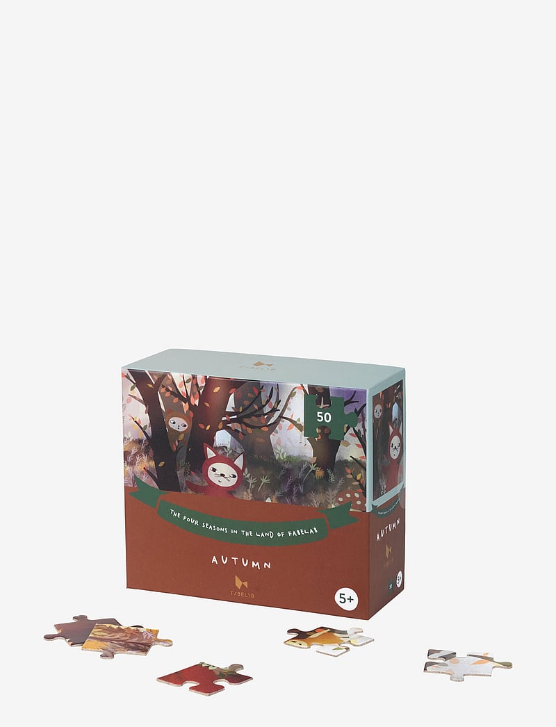 Fabelab - Puzzle 50 pcs. - Autumn - klassikalised pusled - print - 1