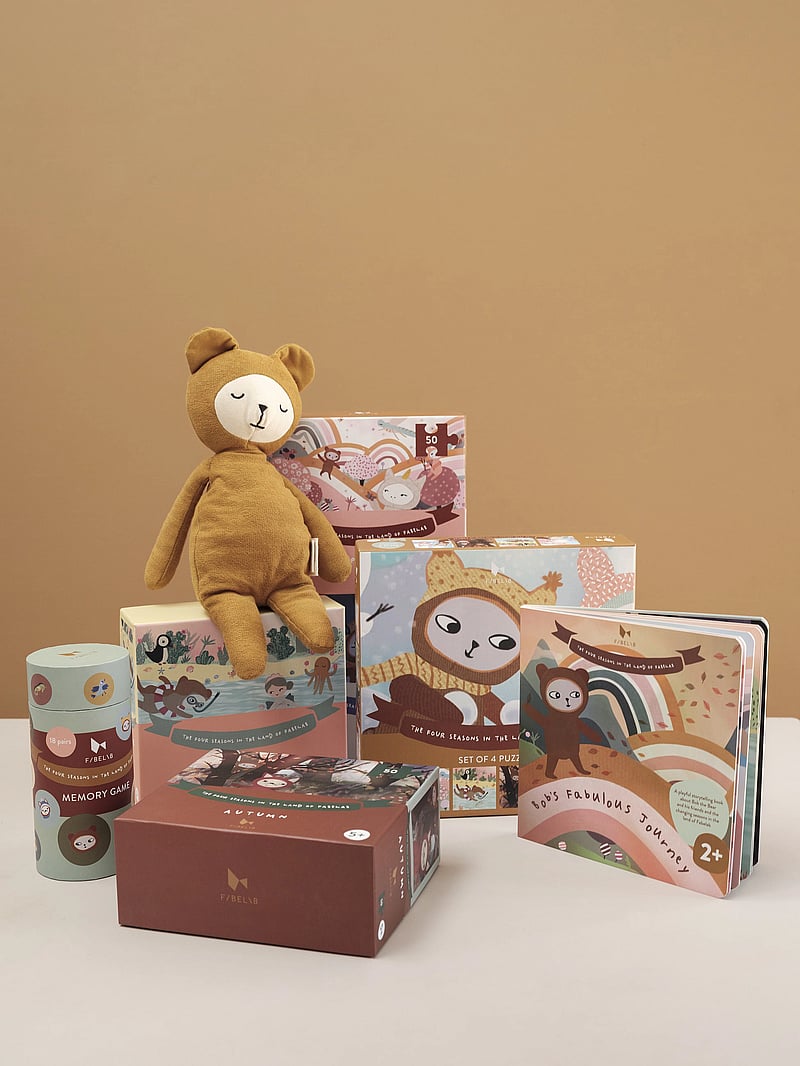 Fabelab - Puzzle 50 pcs. - Autumn - klassikalised pusled - print - 2